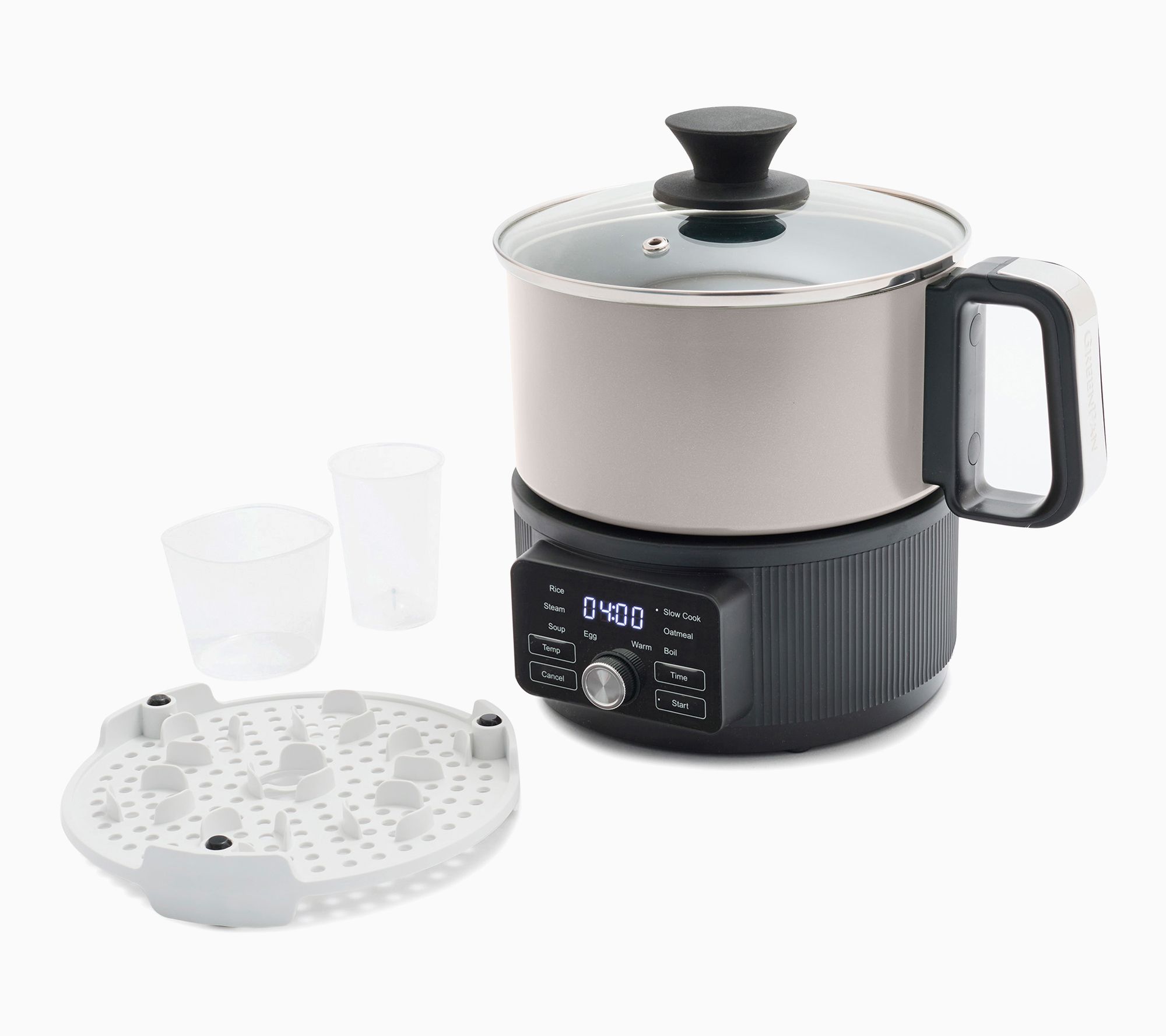 GreenPan 10-in-1 Digital 6-Cup Nonstick Multi-Cooker with Glass Lid