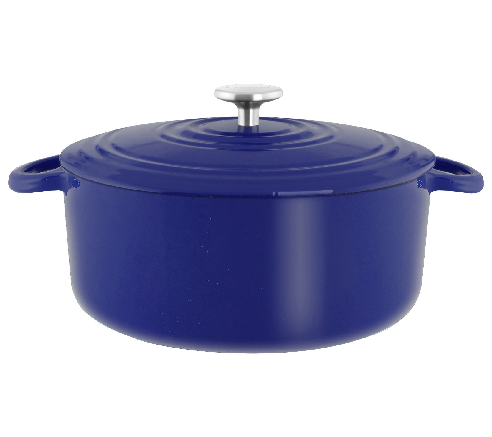 Chantal 7-Qt Round Cast-Iron Dutch Oven w/ Lid