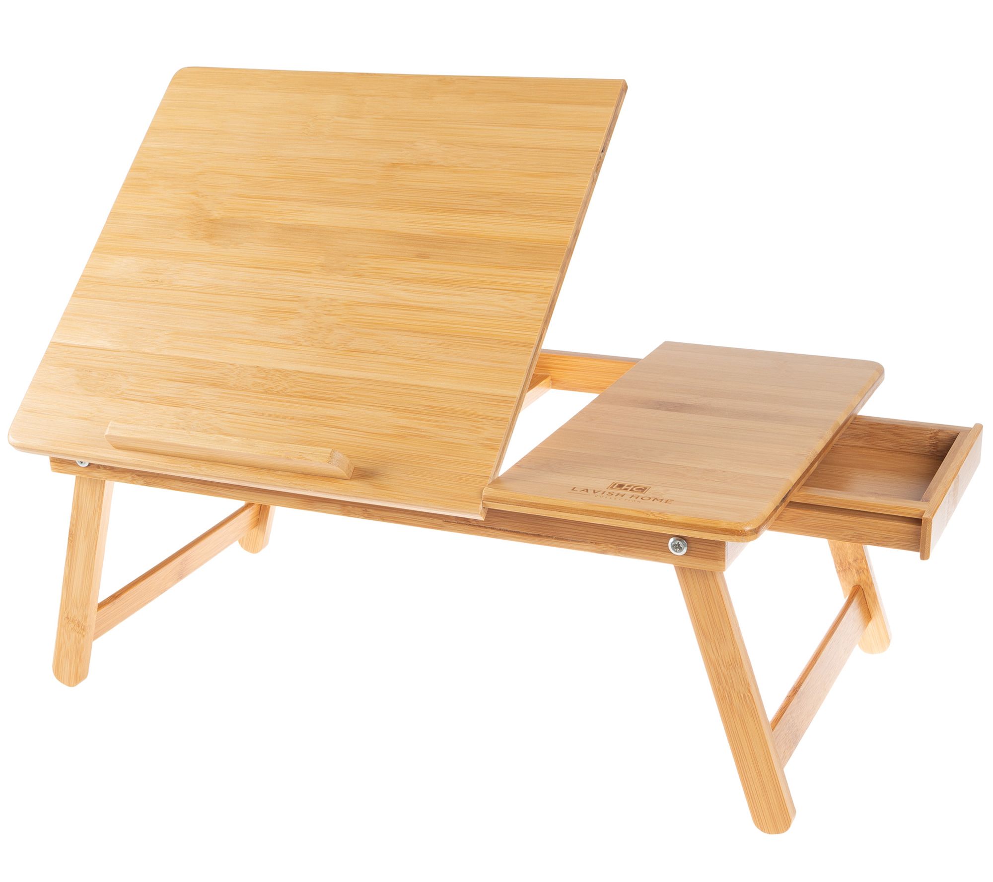 premium bamboo lap board with soft