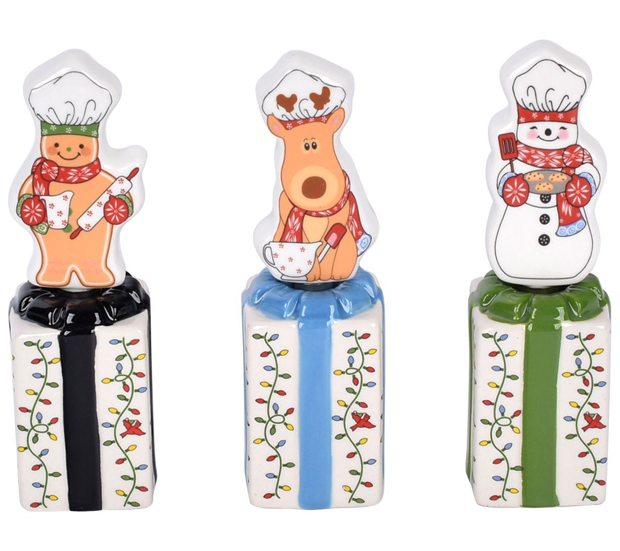 Temp-tations Seasonal Nostalgic (3) Spreaders with Holders