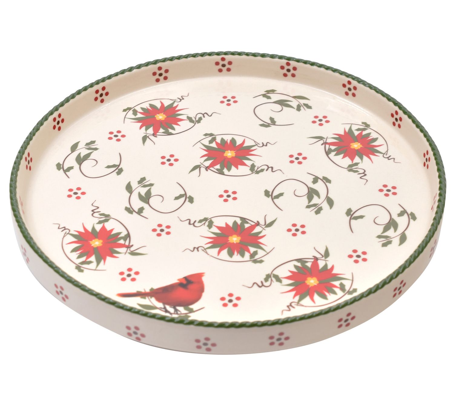 Temp-tations 12" Ceramic Lazy Susan