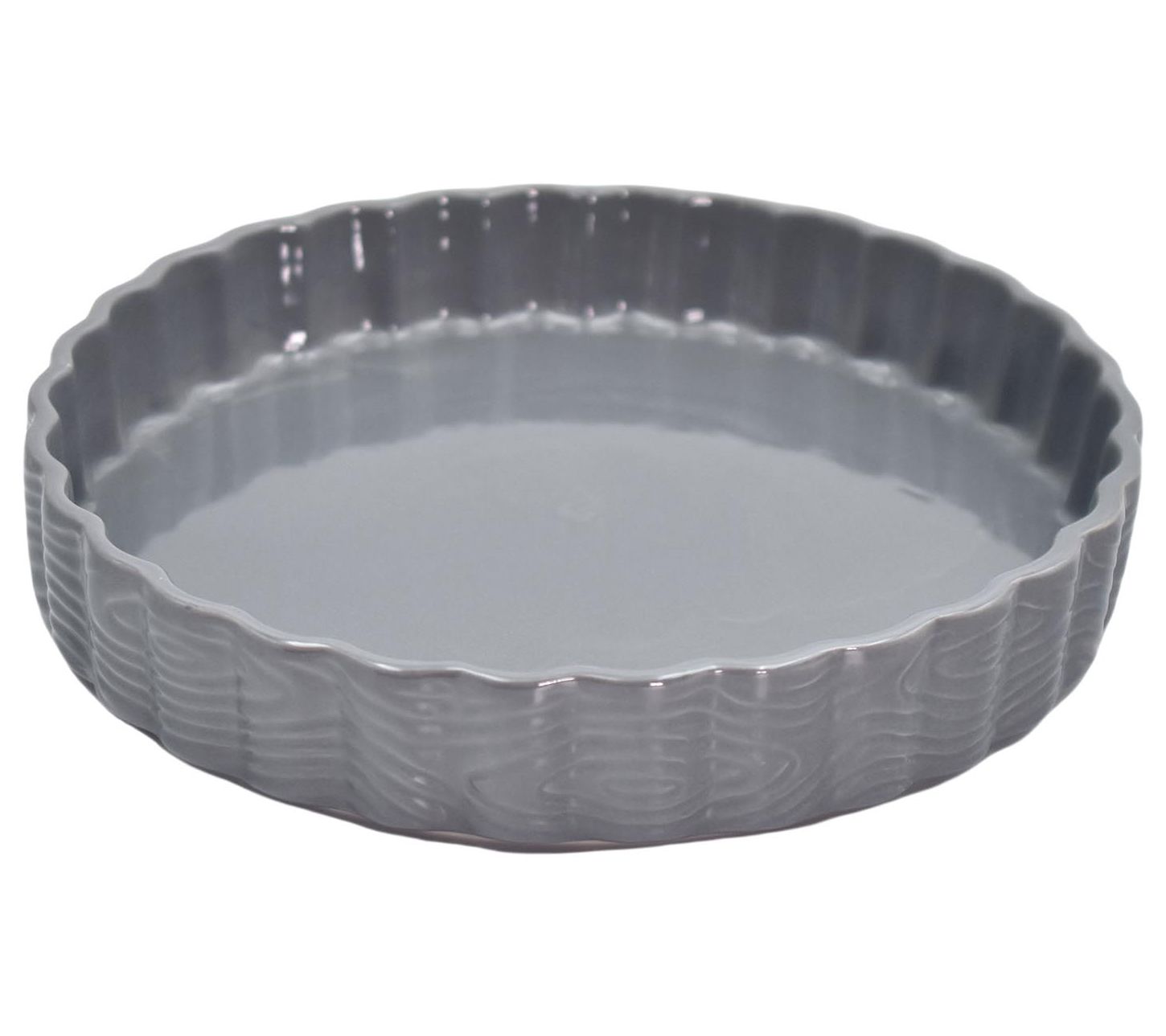 Temp-tations Woodland 11" Ceramic Quiche Pan