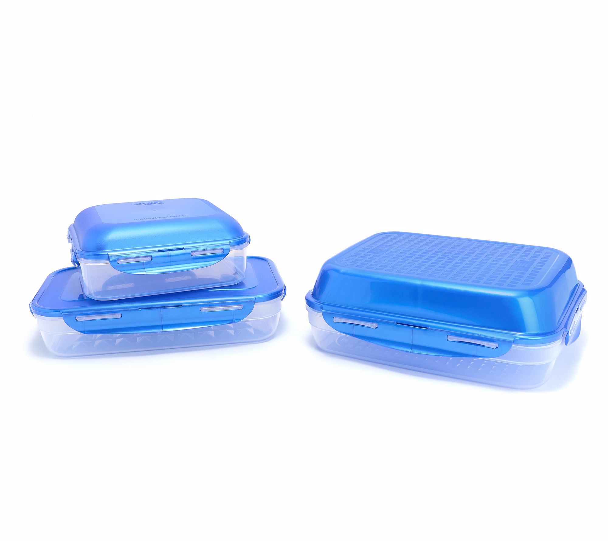 LocknLock 3-Piece Marinate & Prep Storage Set