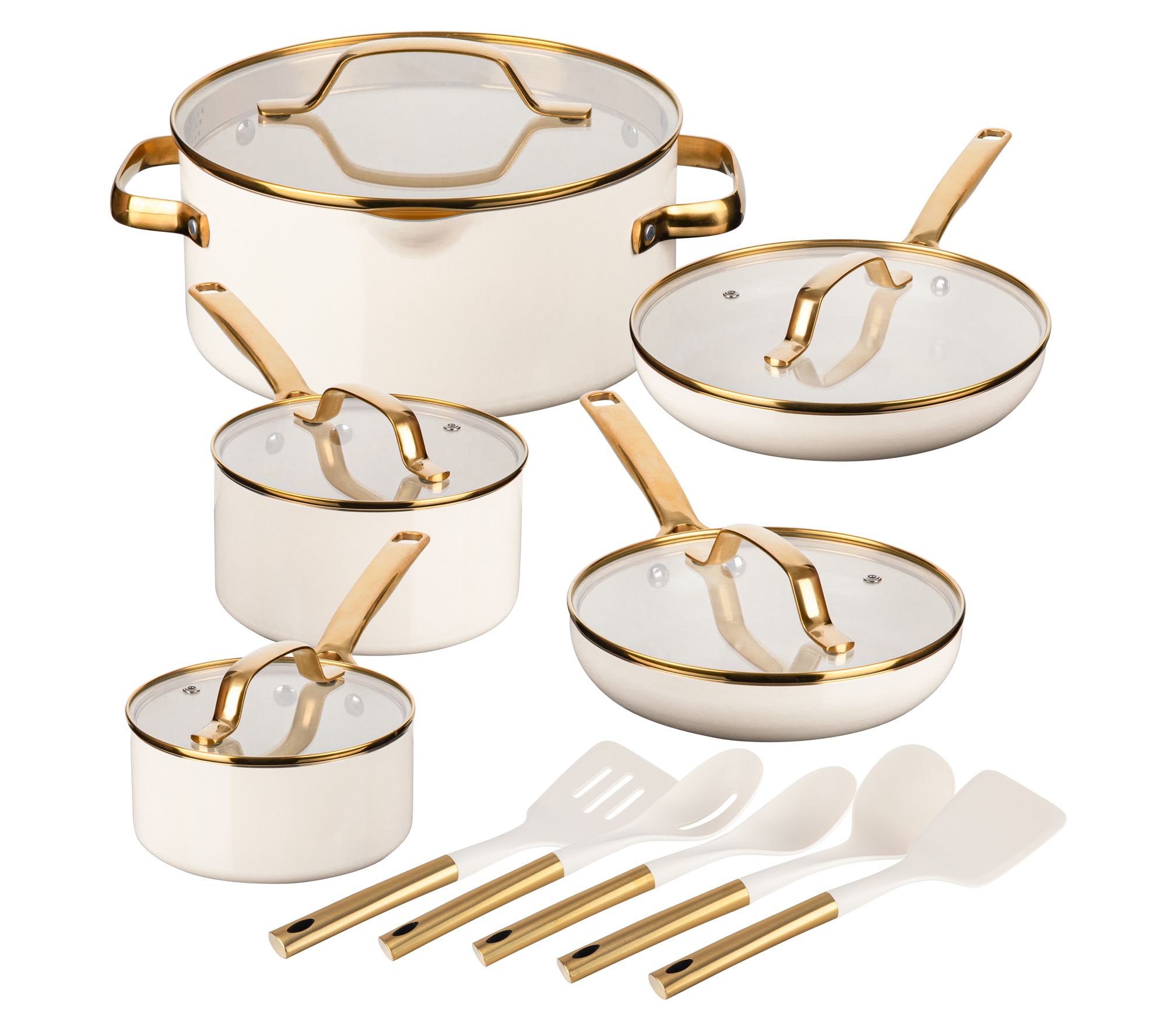 Gotham Steel Modern Collection 15-Piece CeramicCookware Set