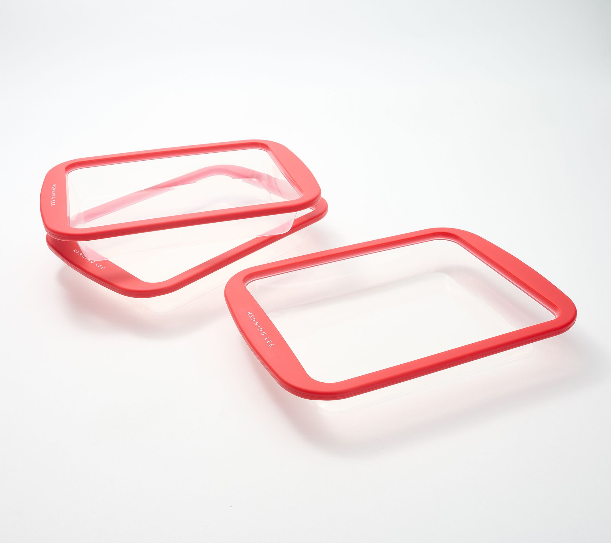 Henning Lee Look & Cook Silicone Set of 3 Deep Mini Sheet Pans