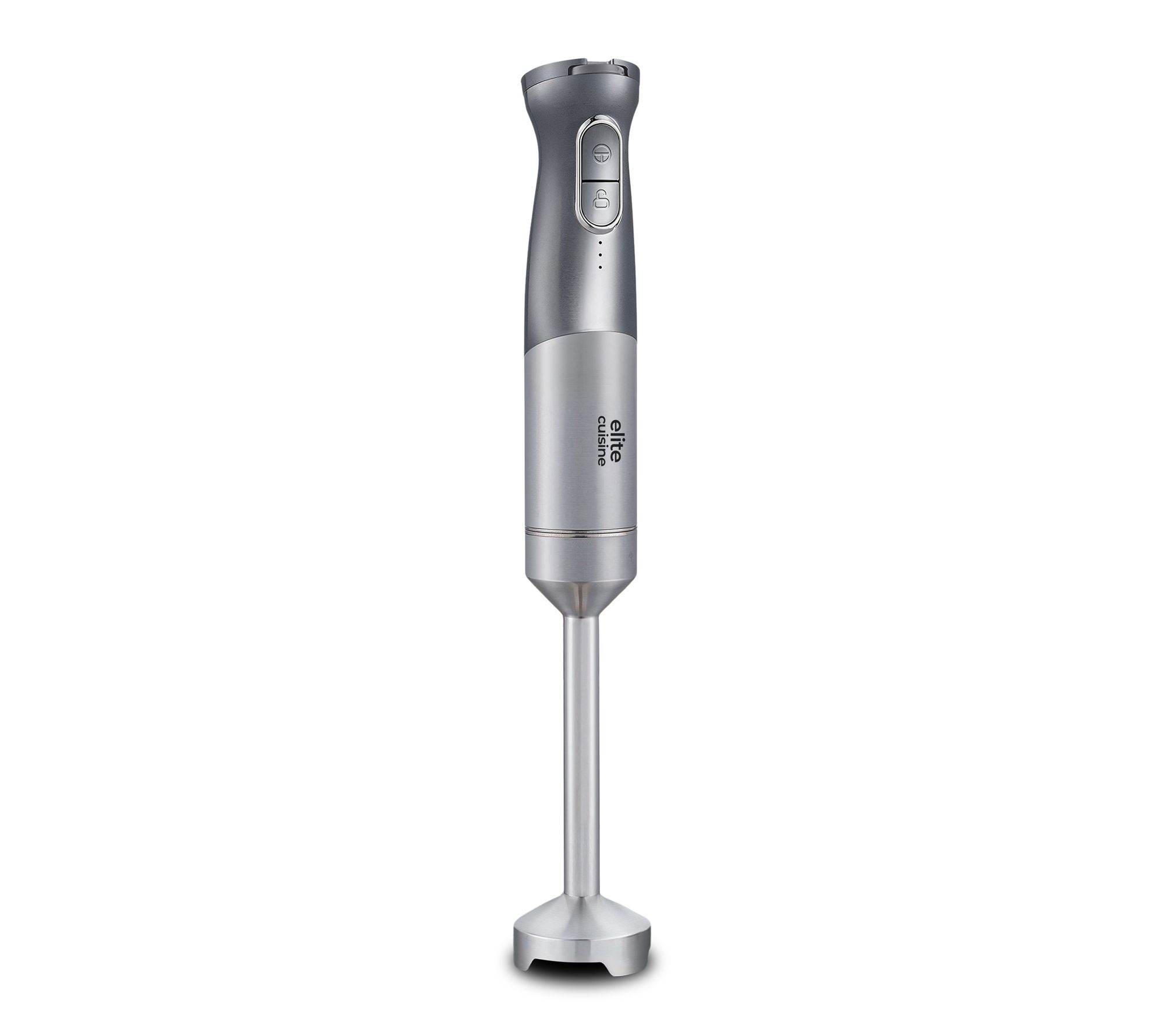 Elite Cusine Cordless, Rechargeable Grey Hand Blender