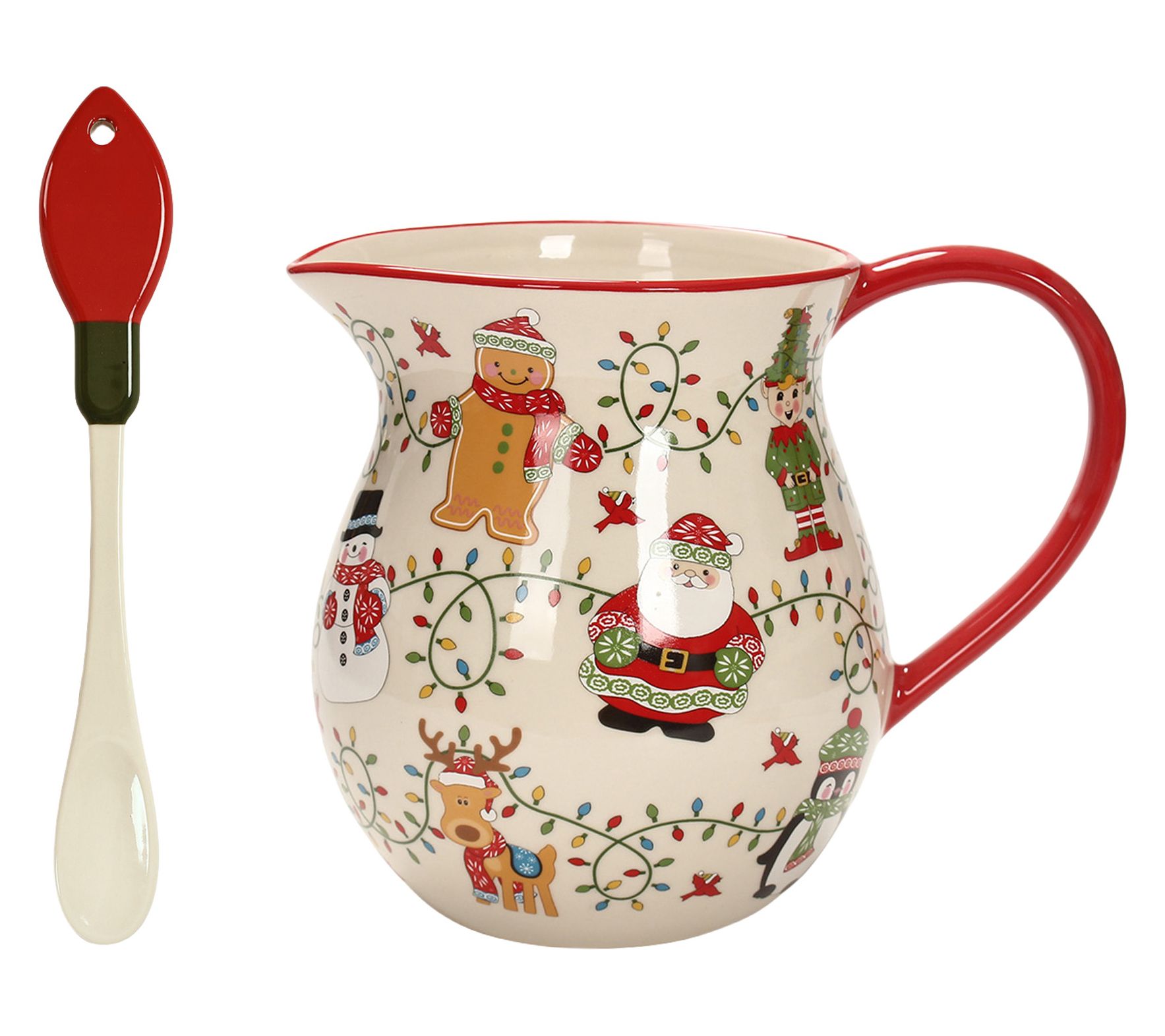 "As Is" Temp-tations Special Edition Seasonal Pitcher w/Spoon