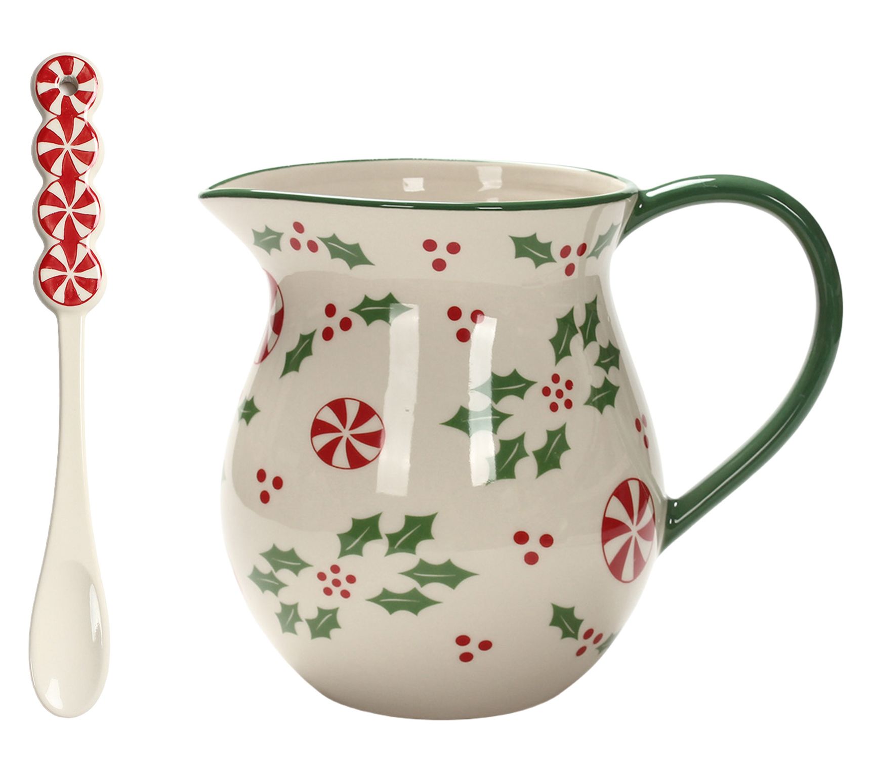 "As Is" Temp-tations Special Edition Seasonal Pitcher w/Spoon