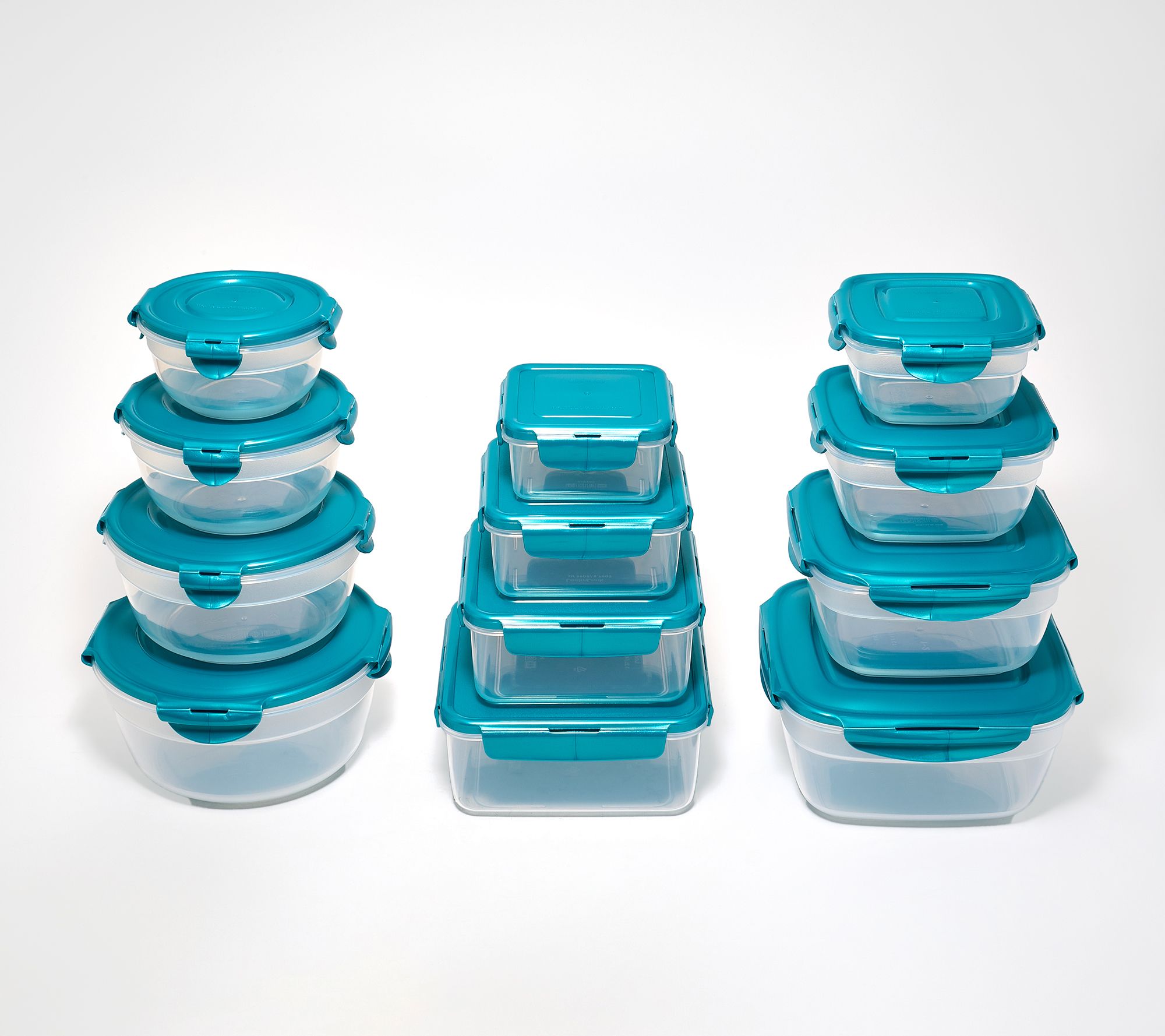 LocknLock 12-pc Nestable Bowl, Square & Zen Storage Set