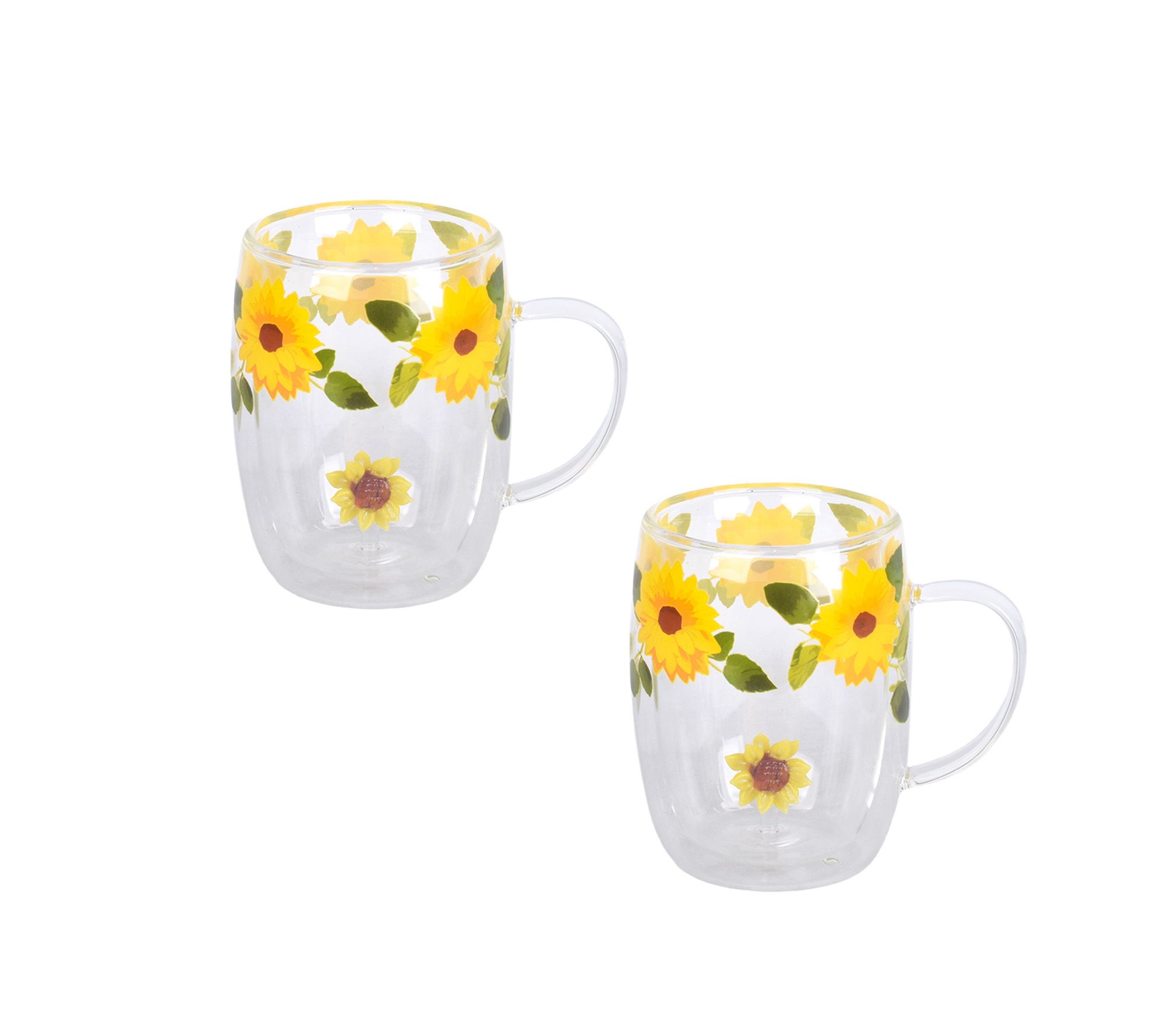 "As Is" Temp-tations Seasonal S/2 16-oz Surprise Inside Mugs