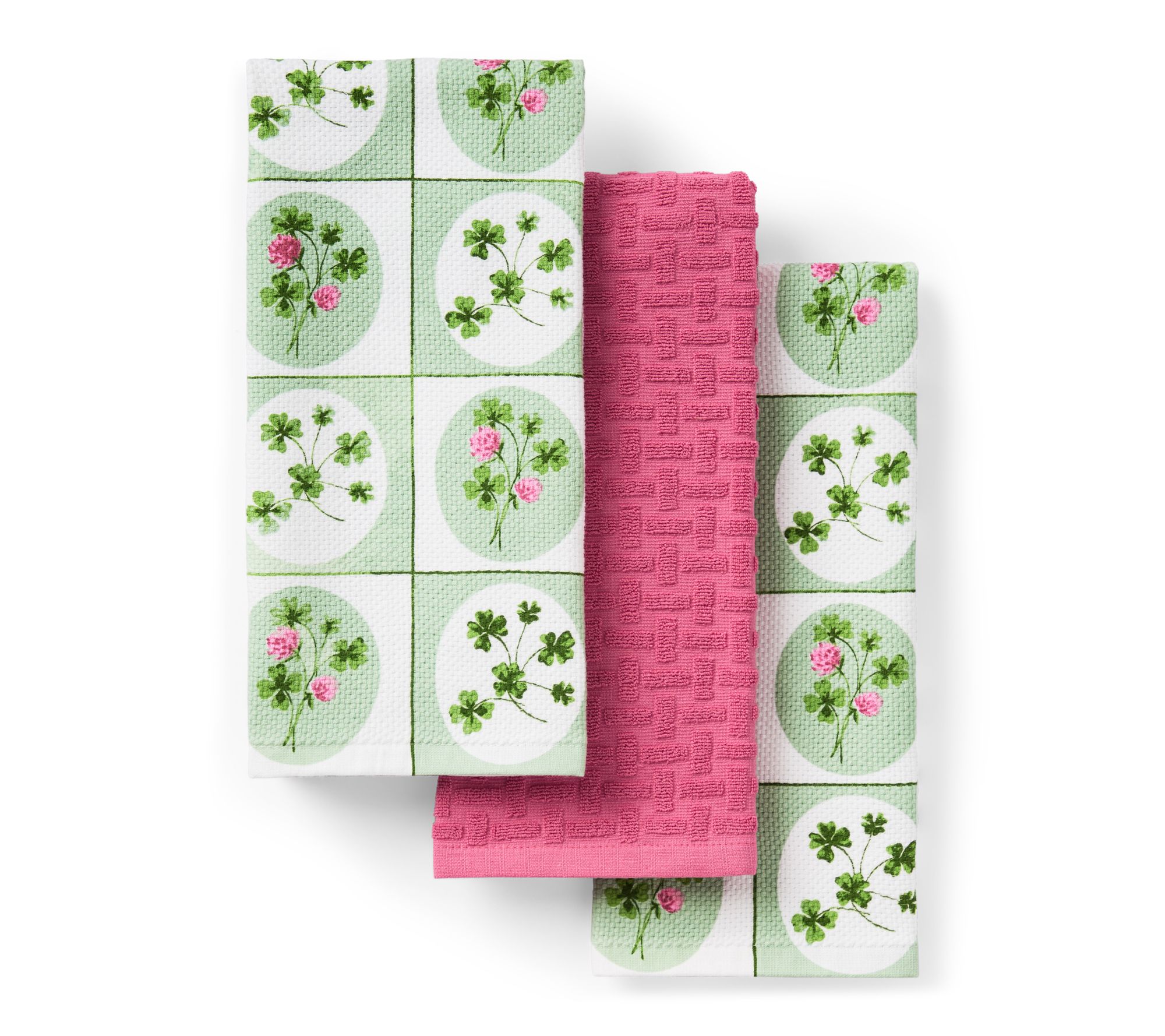 Town & Country Living Clover Meadows Kitchen To el 3-Pack Set