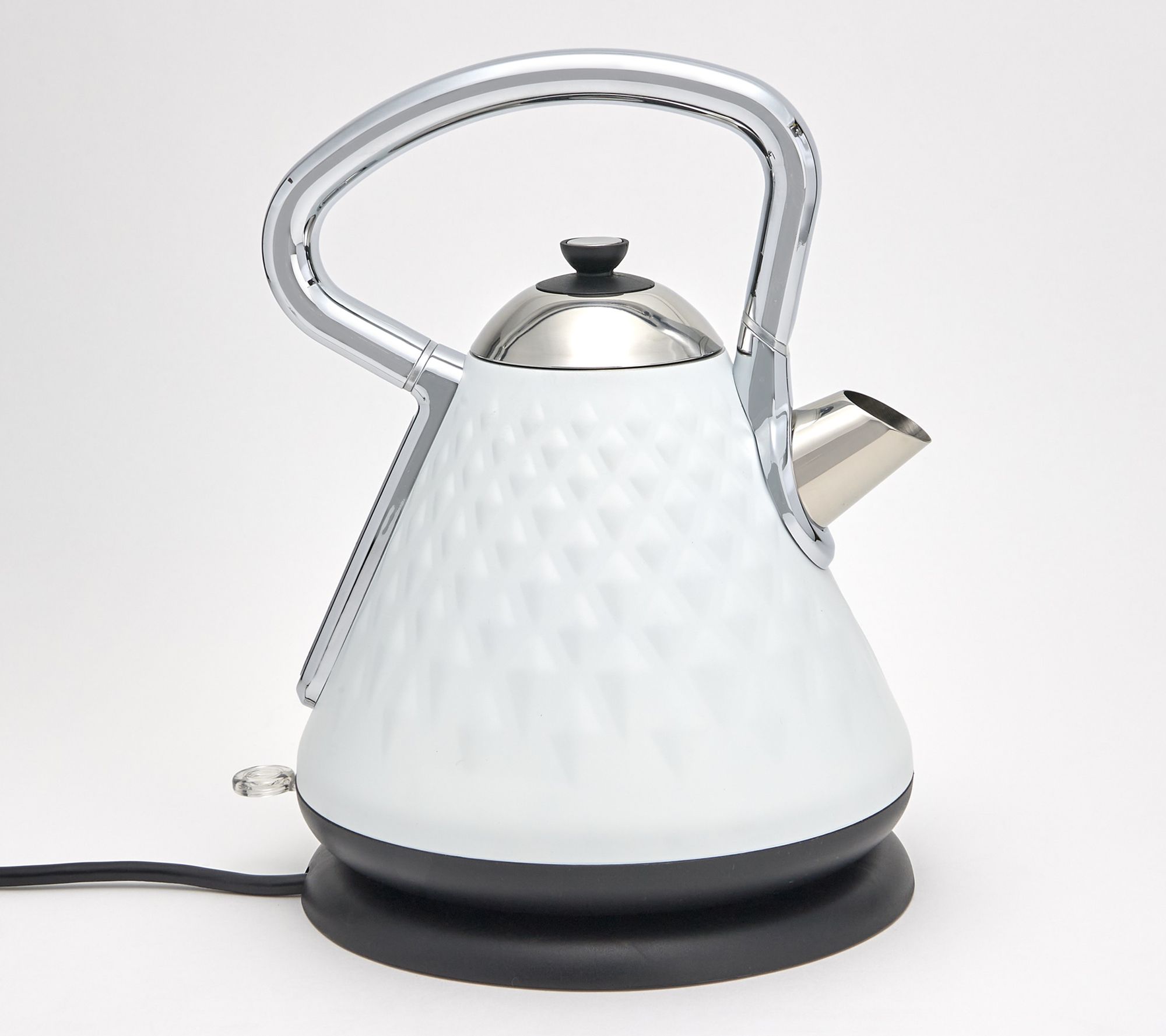 Ovente Portable Electric Kettle Hot Water Stainless Steel 1.7 L 1500W  Silver USA