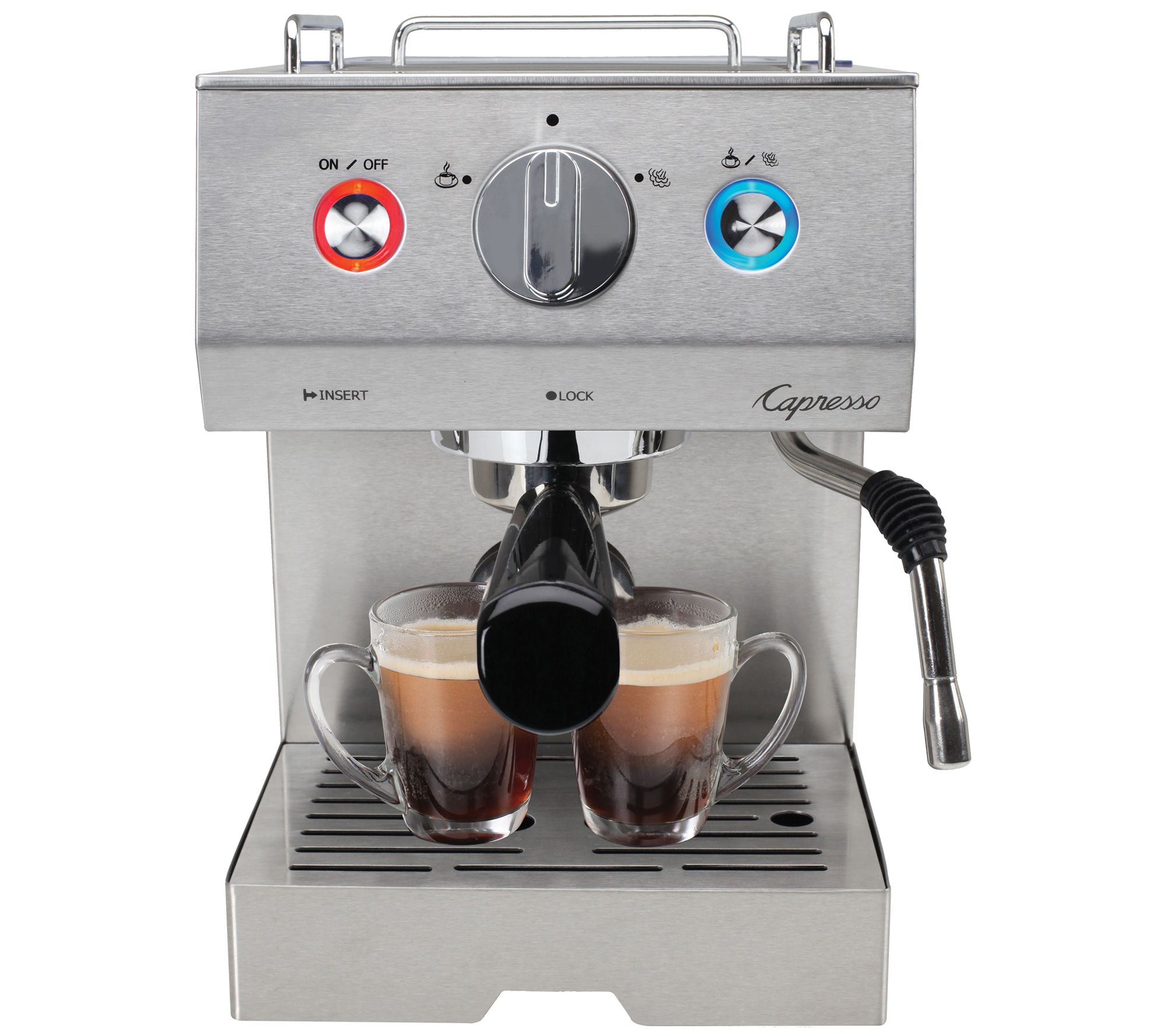 Tognana 6-Cup Stovetop Coffee Maker | Stone & Wood Style