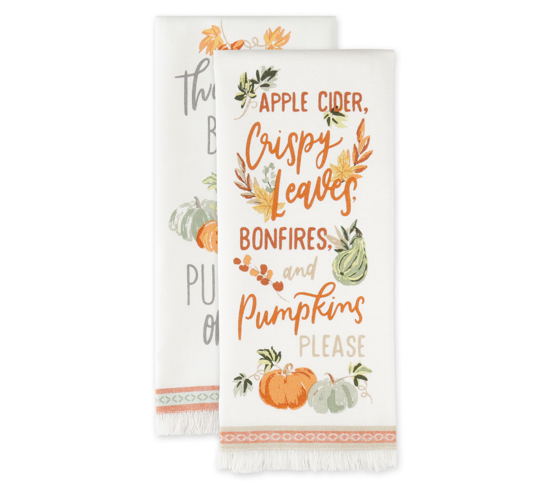 Lemon Bliss Printed Kitchen Towels, Set of 4