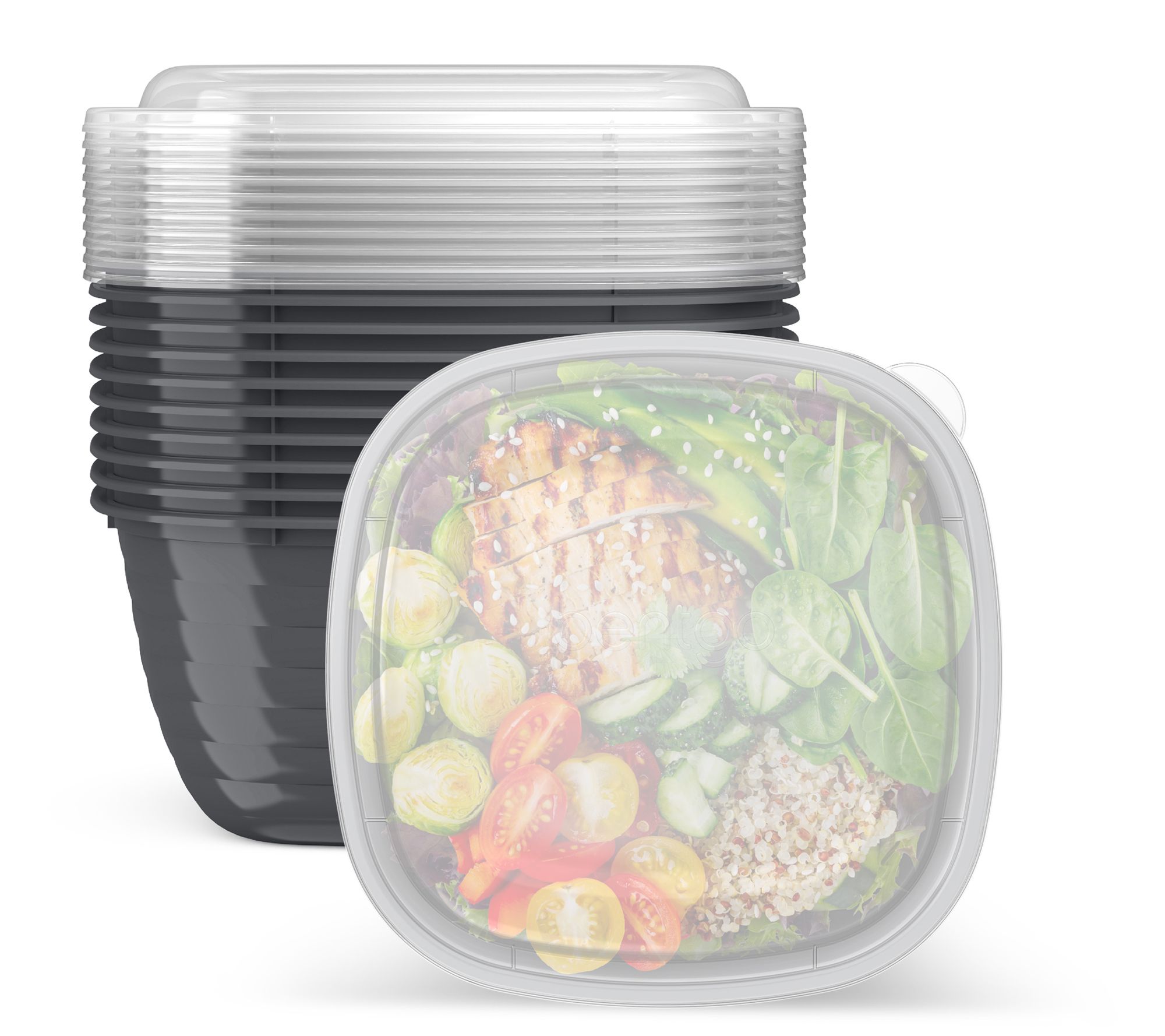 Bentgo 20pc Prep Single Compartment Bowl Set