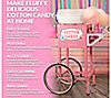 Nostalgia Professional Cotton Candy Cart, 1 of 6