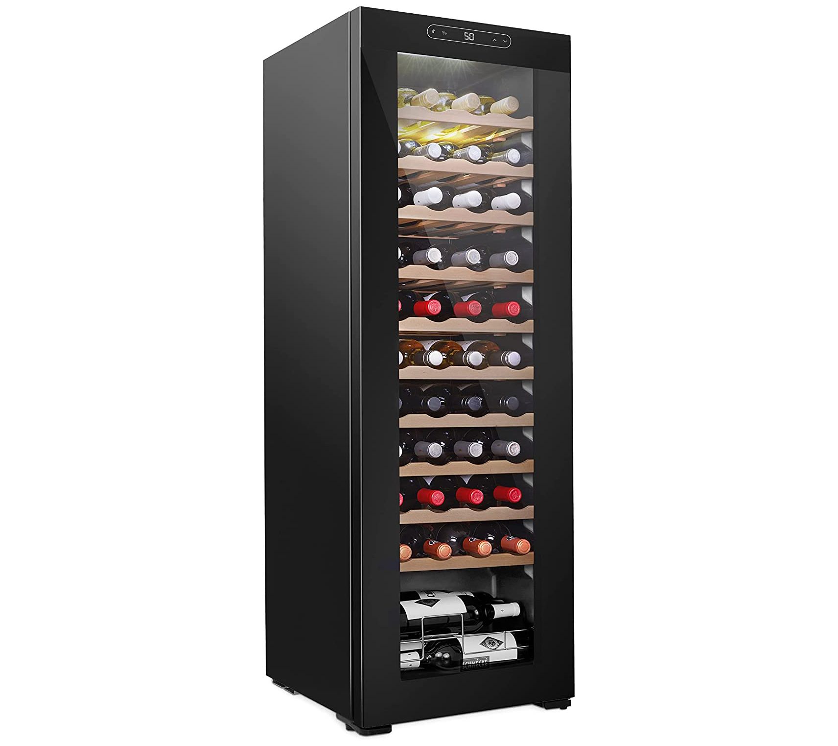 Schmecke 44-Bottle Large Freestanding Wine Cool er