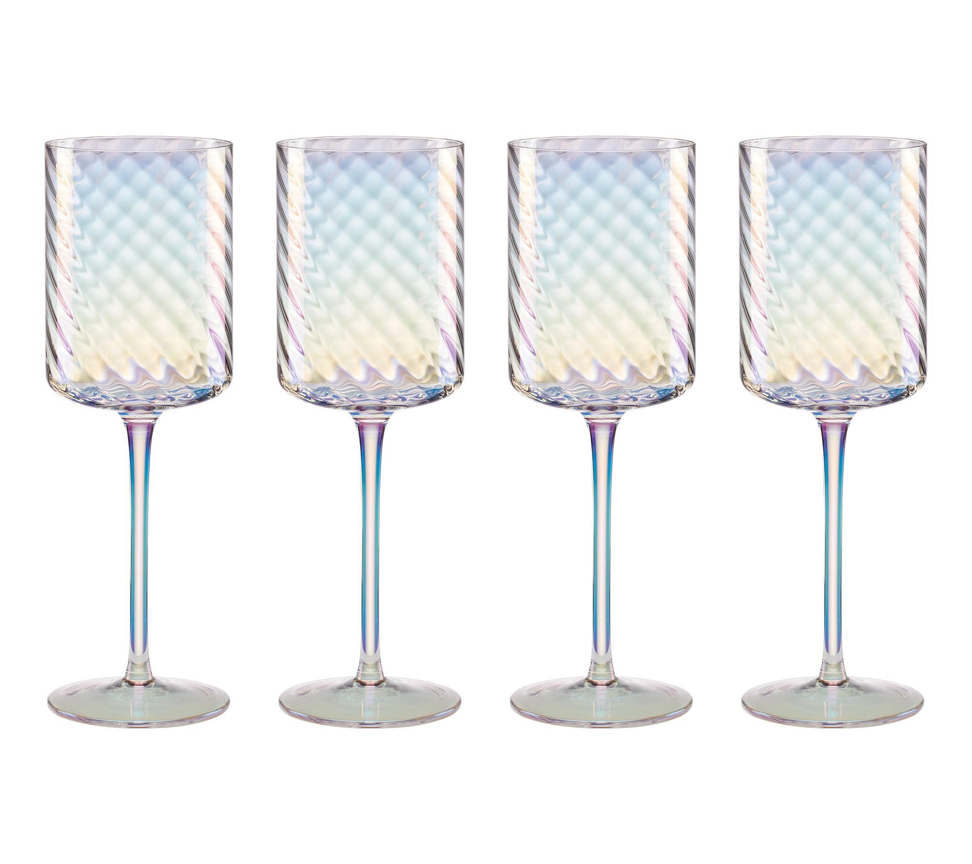 Lenox Tuscany Classics Iridescent Red Wine Glas s, Set of 4