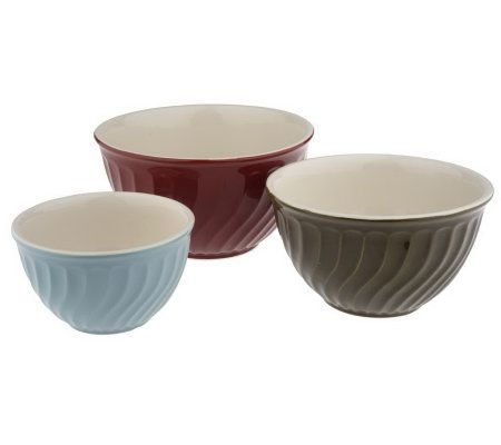 Universal Mixing Bowls (Set of 3) - Mixed Colors