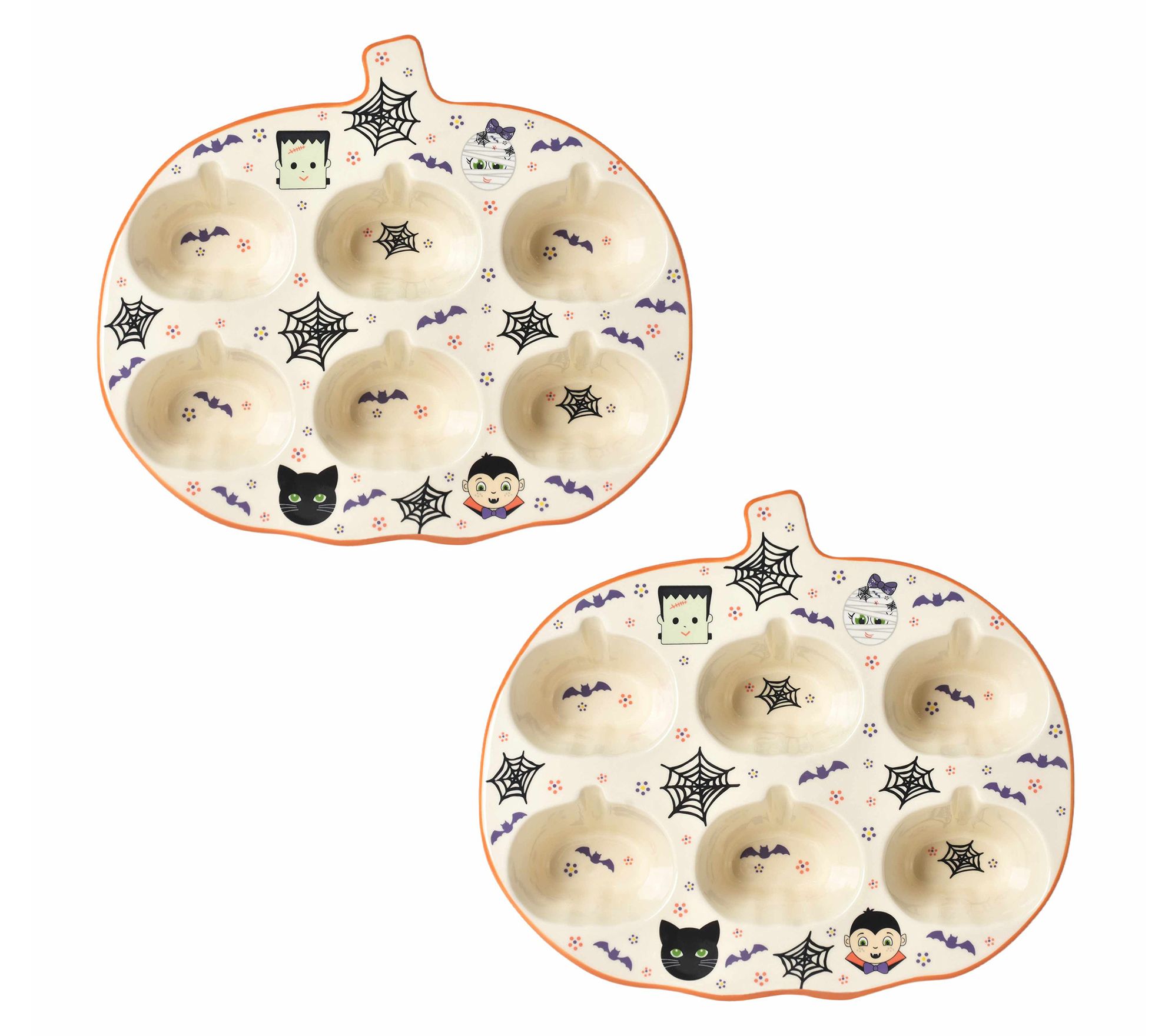 Temp-tations Nostalgic Set of 2 Pumpkin Muffin Pans