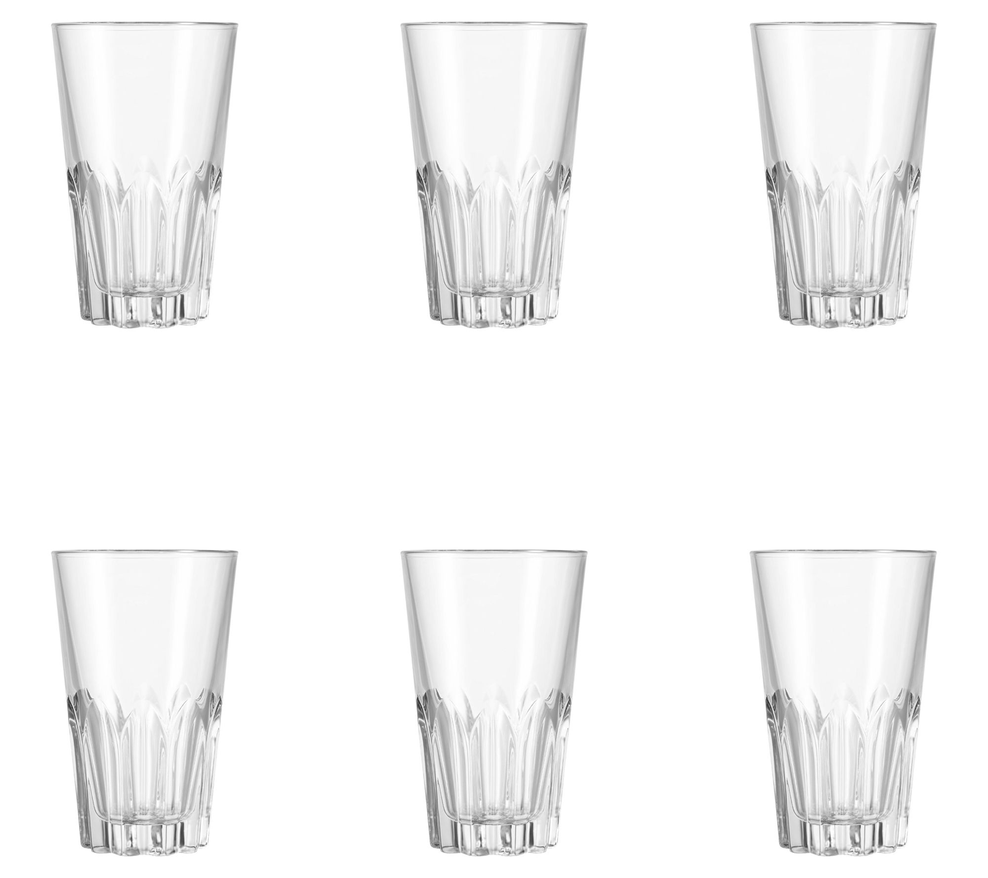 10 Strawberry Street Set of 6 Graal Highball