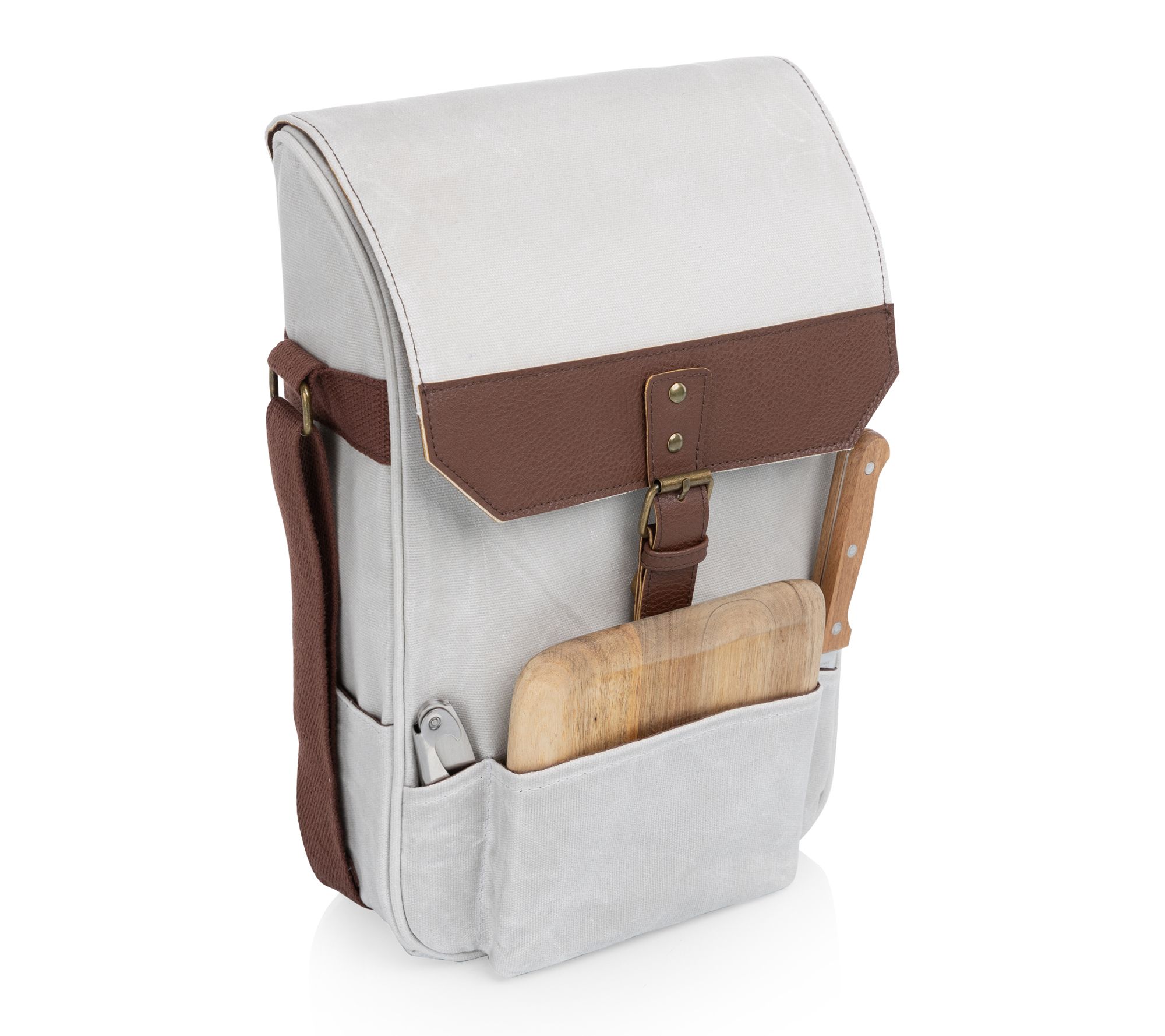 Legacy 2 Bottle Insulated Wine Bag + Cheese Board & Knife Set