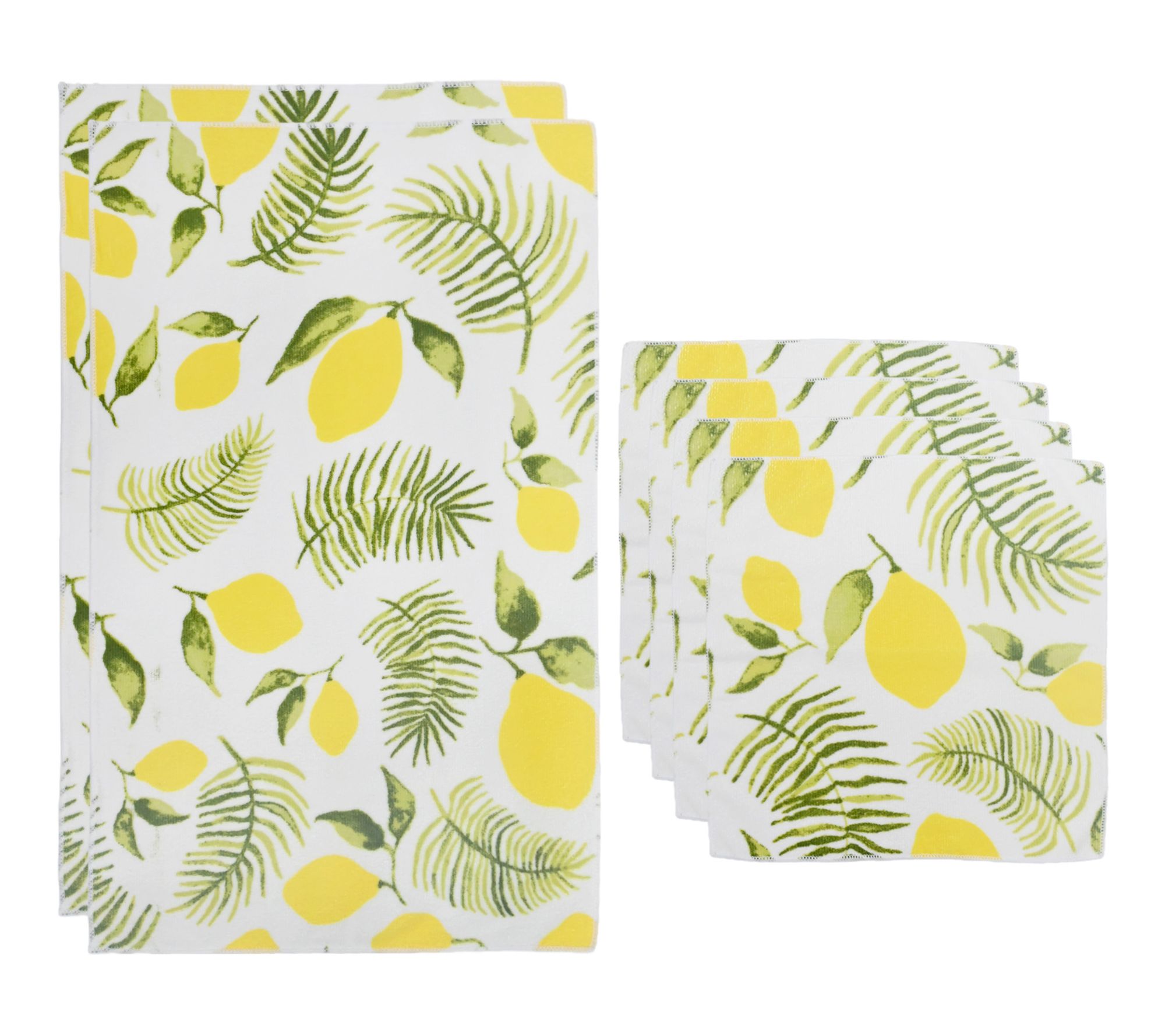 Temp-tations Seasonal Microfiber Towel 6-Piece Combo Set