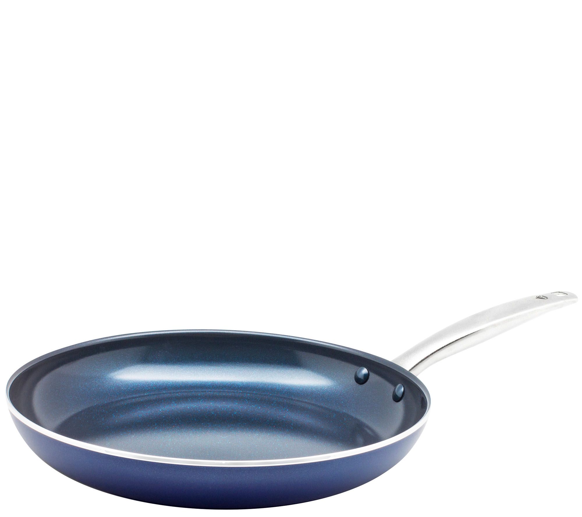 Blue Diamond Enhanced Ceramic Non-Stick Fry Pan Skillet 12 inch pan