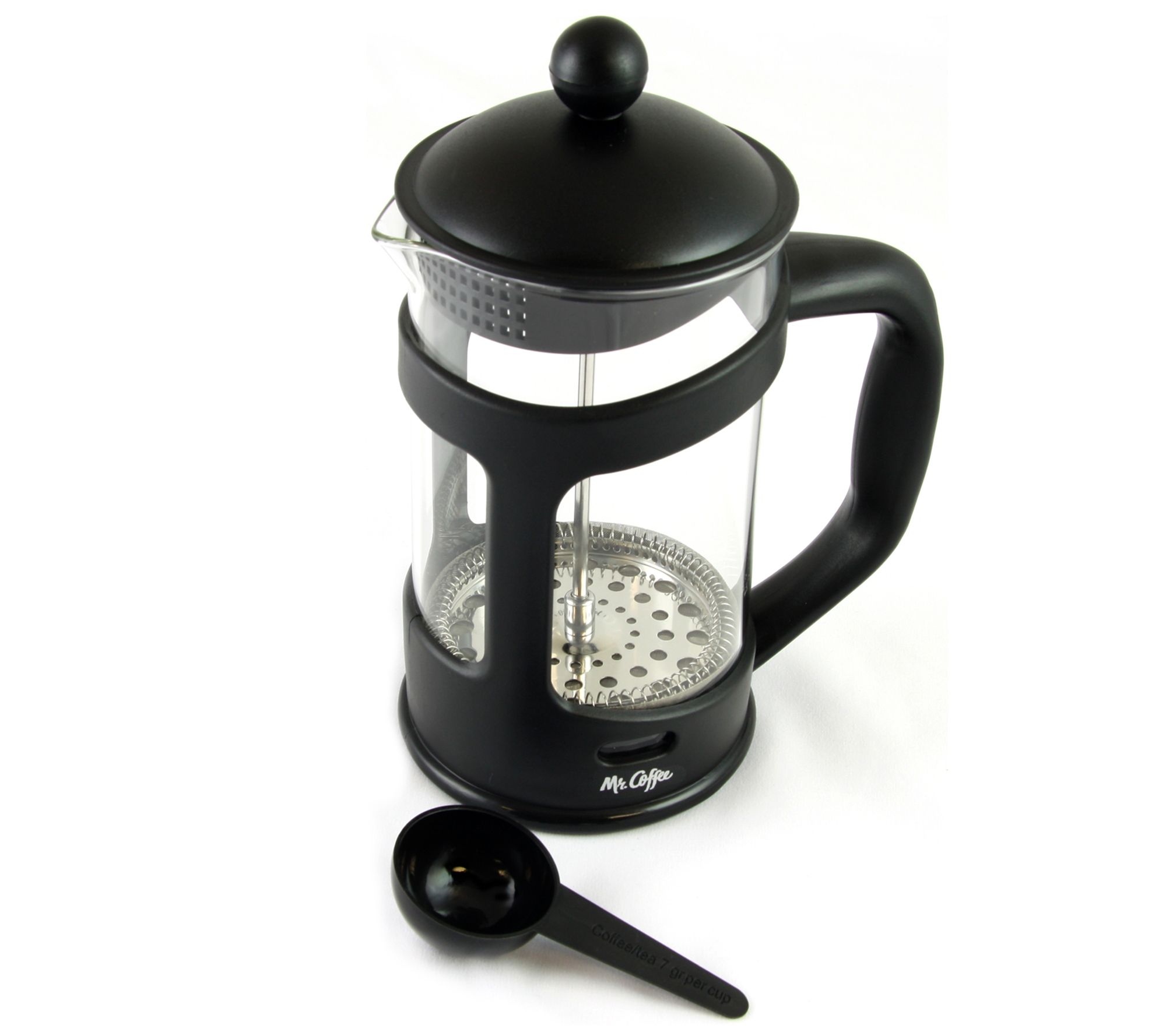1 Cup French Press Coffee Maker by RSVP International & PYREX