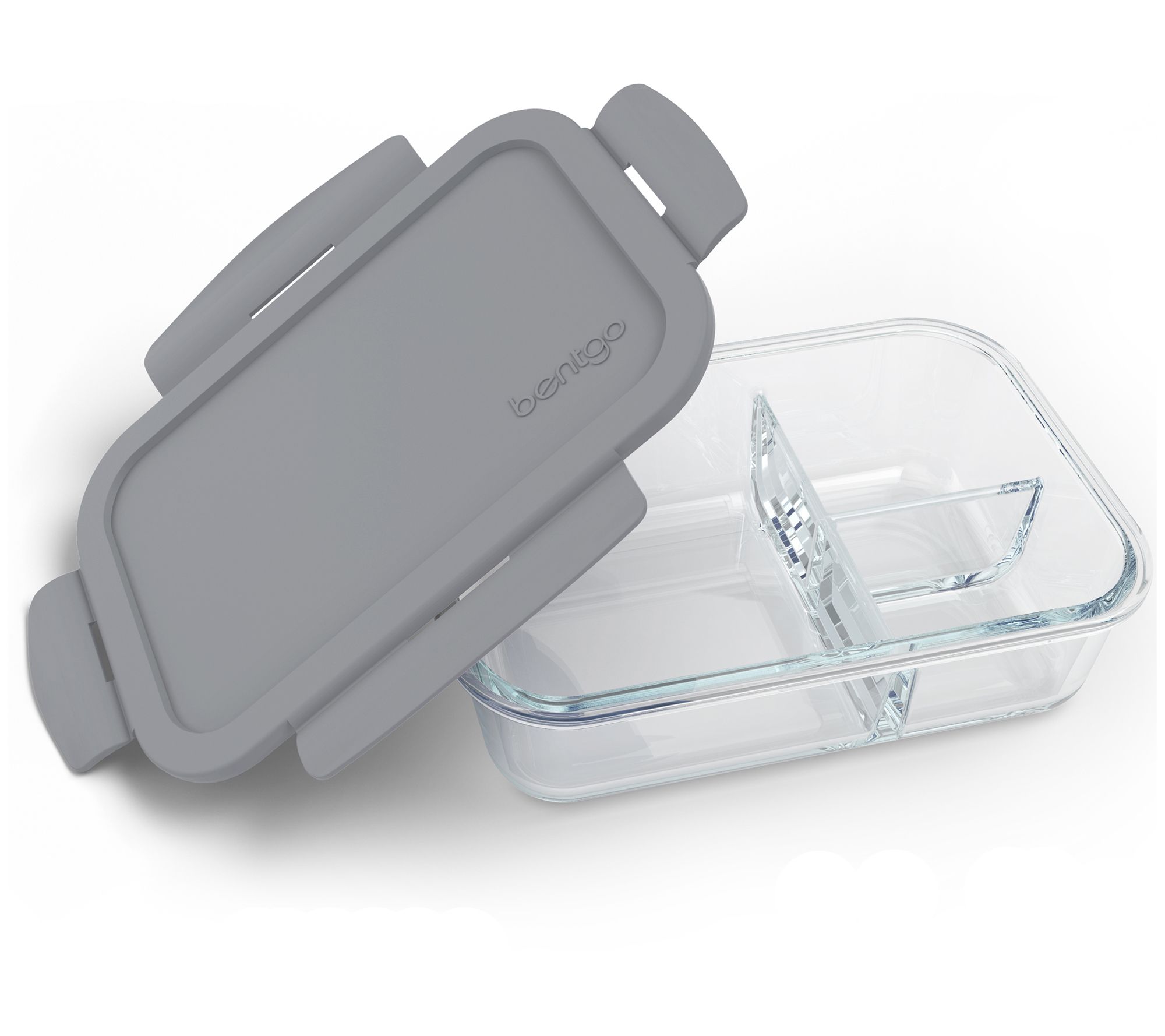 Bentgo Glass Salad Container with Removable Tray on QVC 