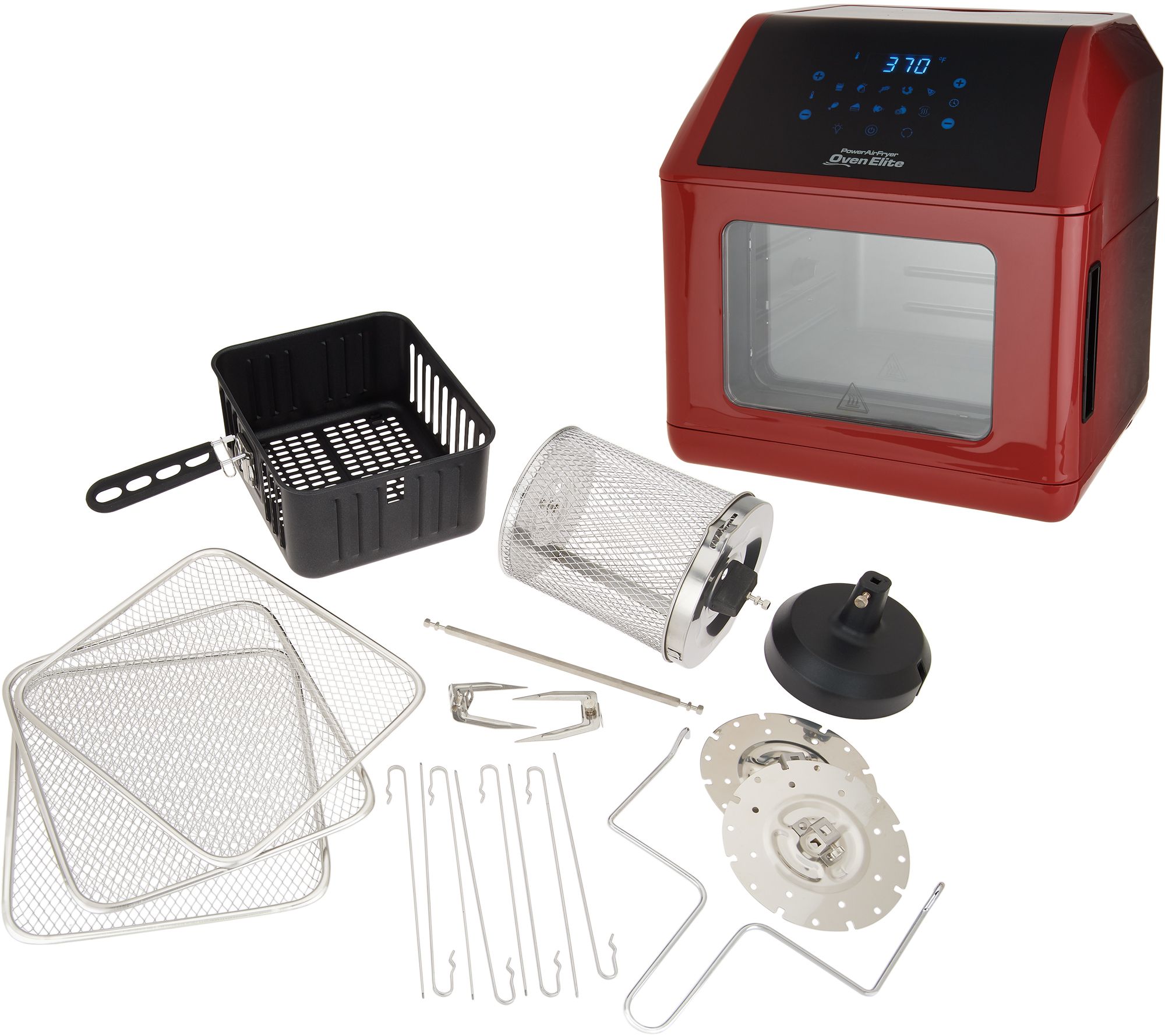 How to Use the Power Air Fryer Oven Rotisserie and Accessories