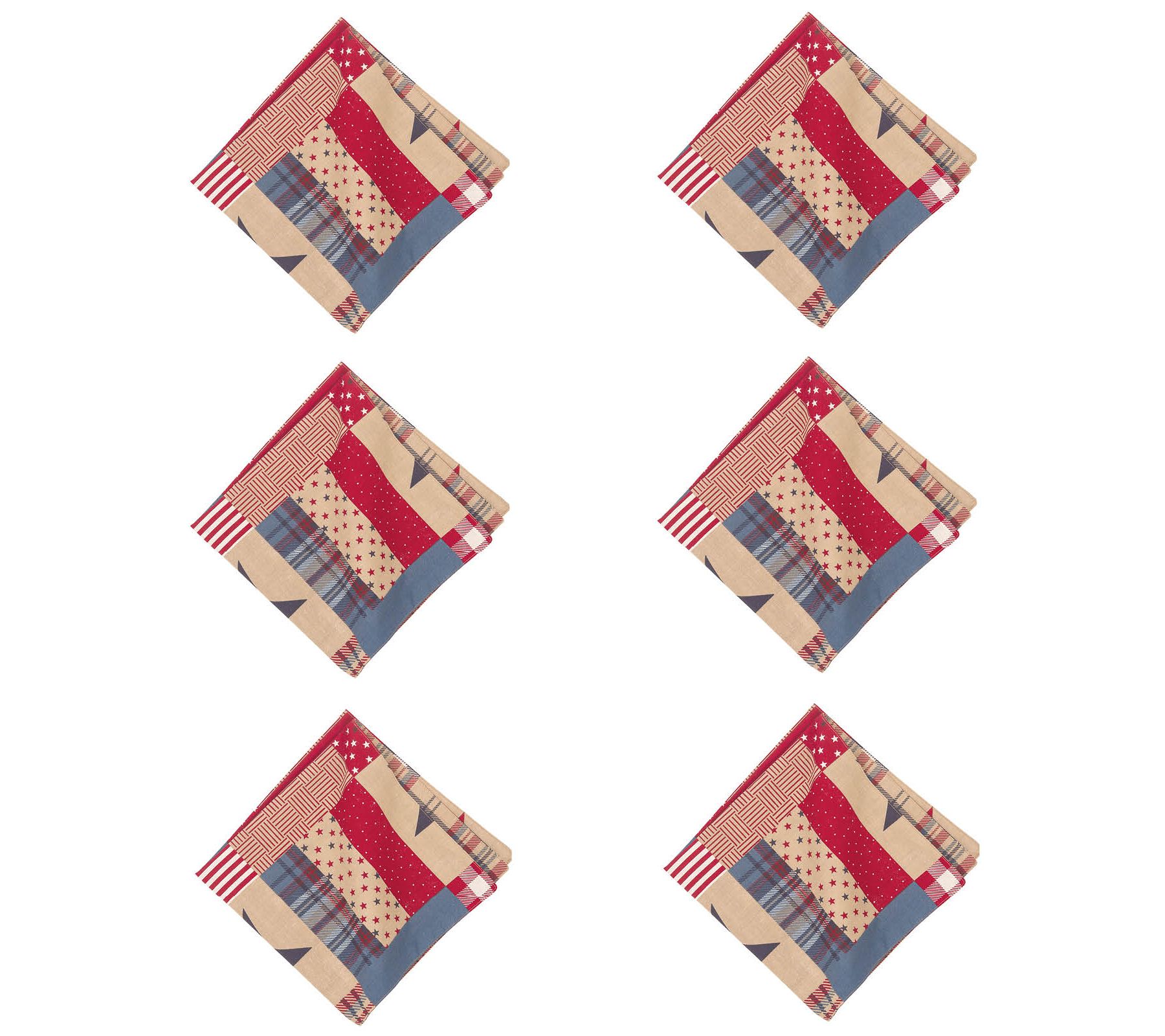 C&F Home Set of 6 Bennington Napkins