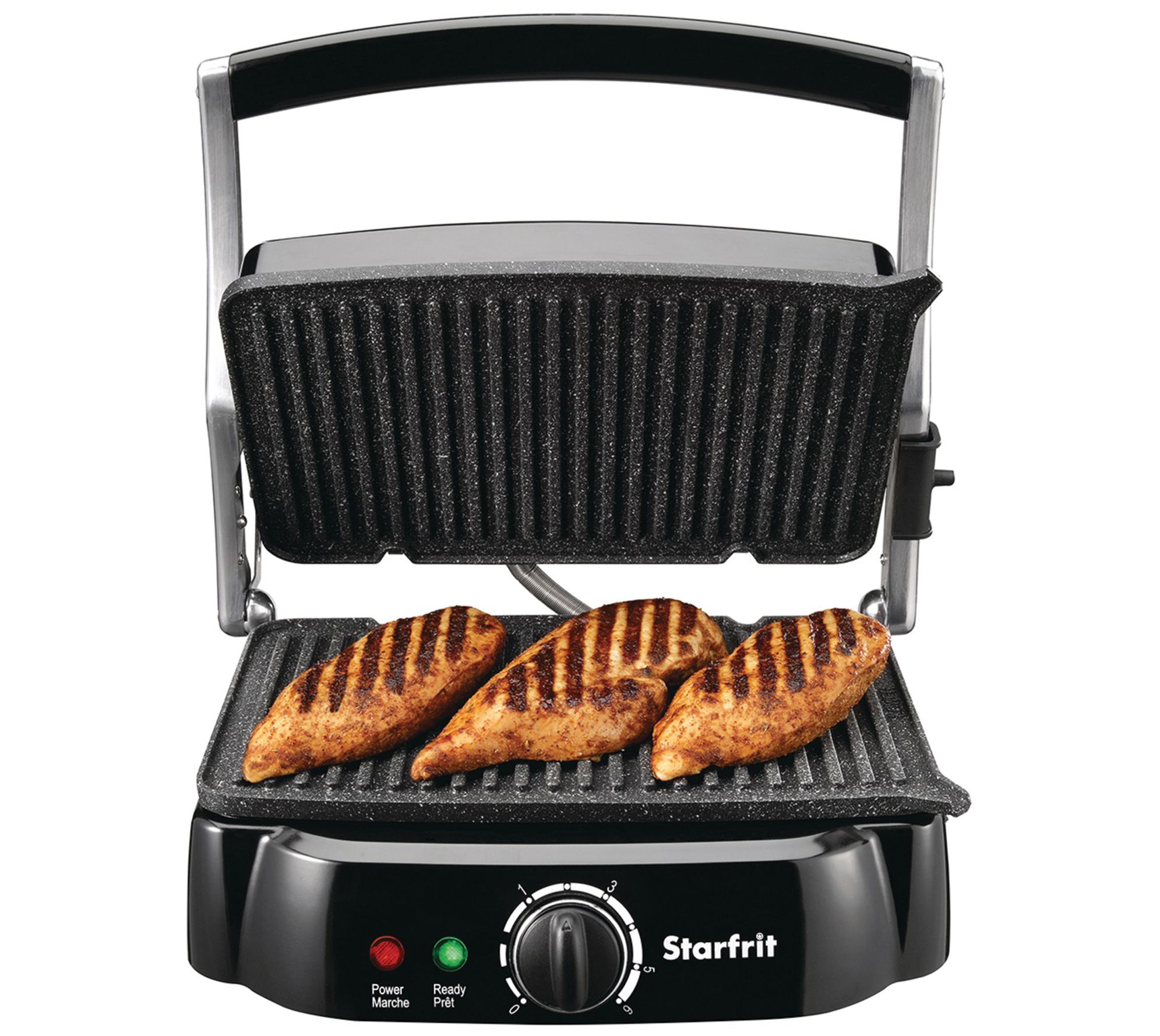 The Rock by Starfrit Indoor Smokeless Electric BBQ Grill