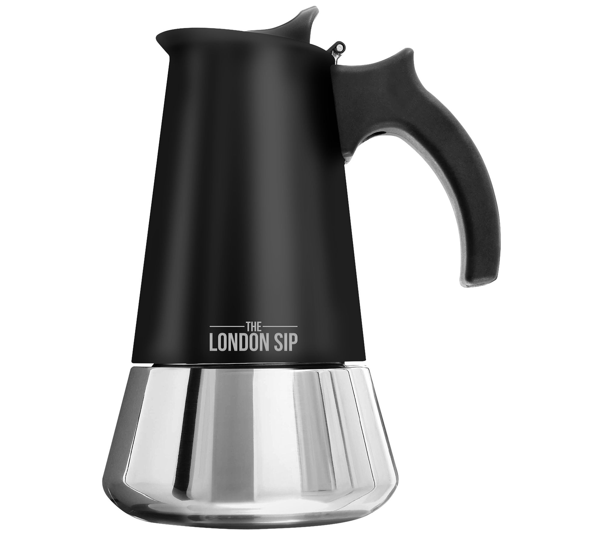 London Sip 6-cup Stainless Steel Espresso Maker