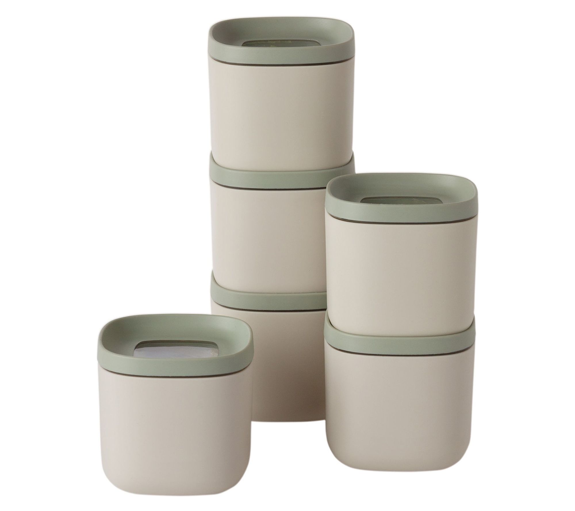 BergHOFF Balance 6Pc Food Container Set 0.17qt., Recycled