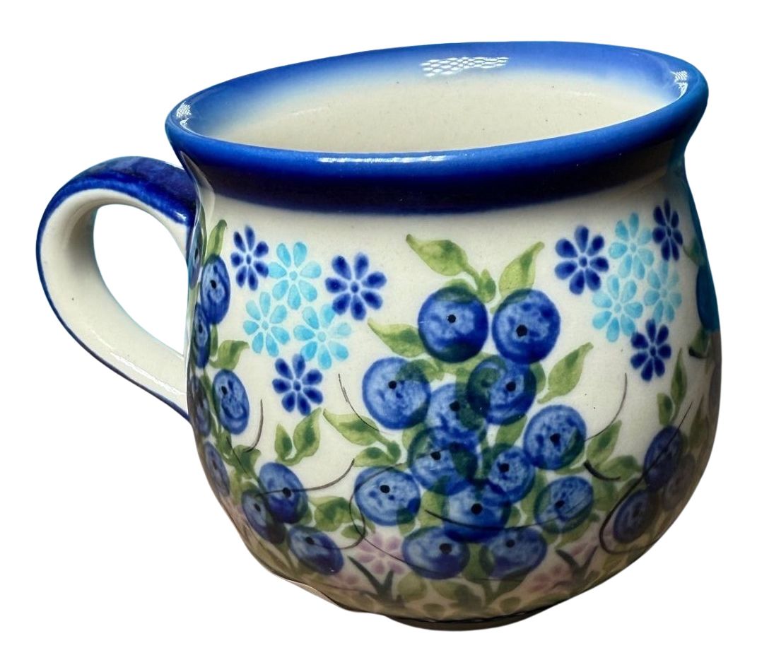 Lidia's Polish Pottery Small 7 ounce Bubble Mug