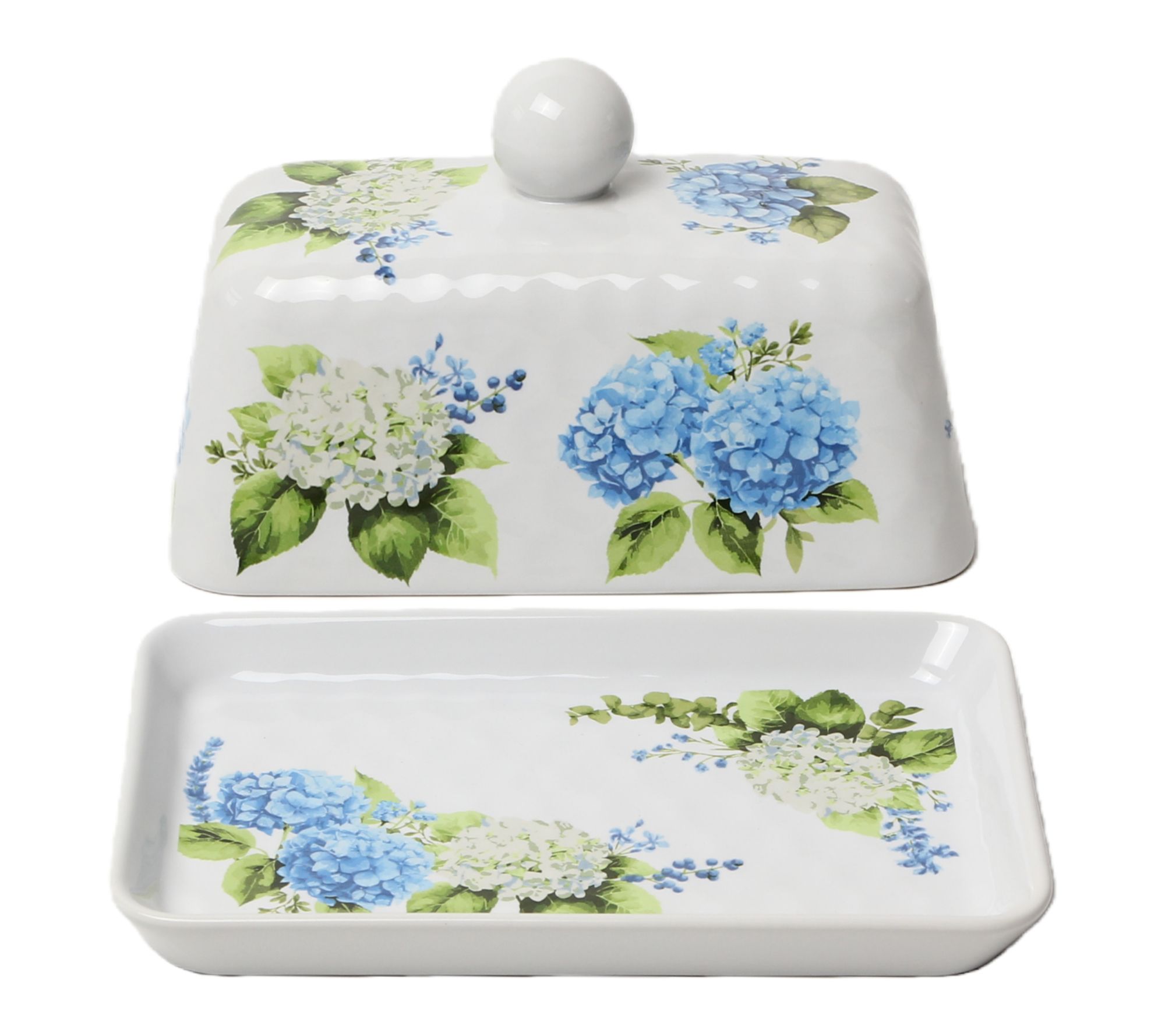  Temp-tations Seasonal Lidded Butter Dish with Finial