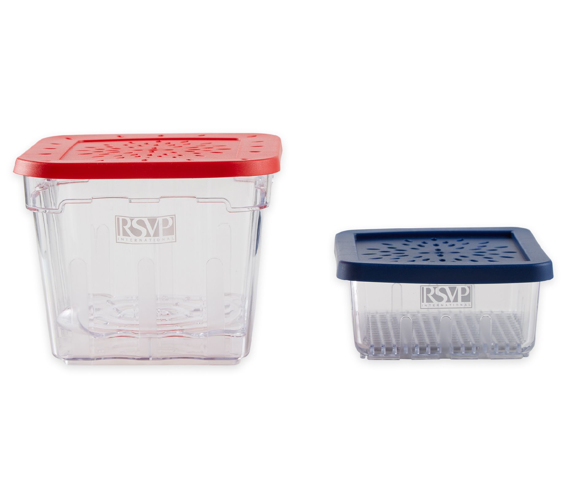 RSVP Set of 2 Berry Keeper Storage Containers