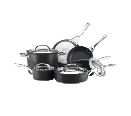 Circulon Cookware 10-Piece Tri-Ply Clad Nonstick Cookware Set with