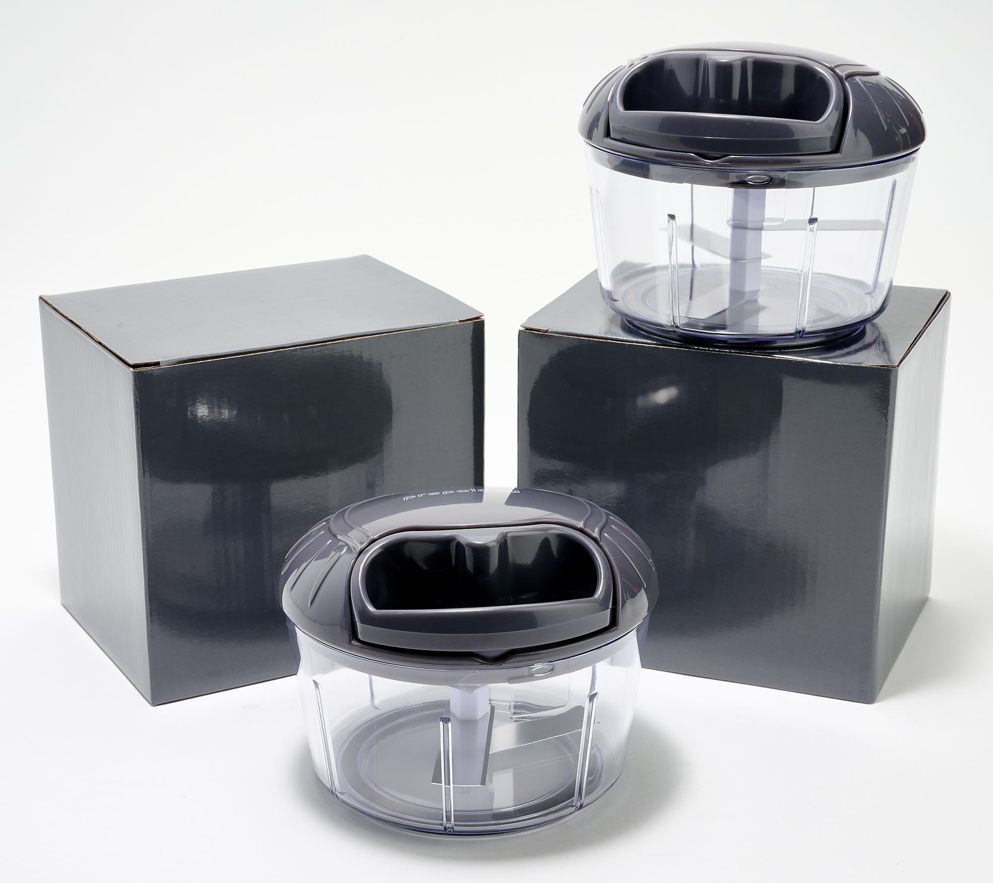 "As Is" Prepology Set of 2 Manual Pull Choppers