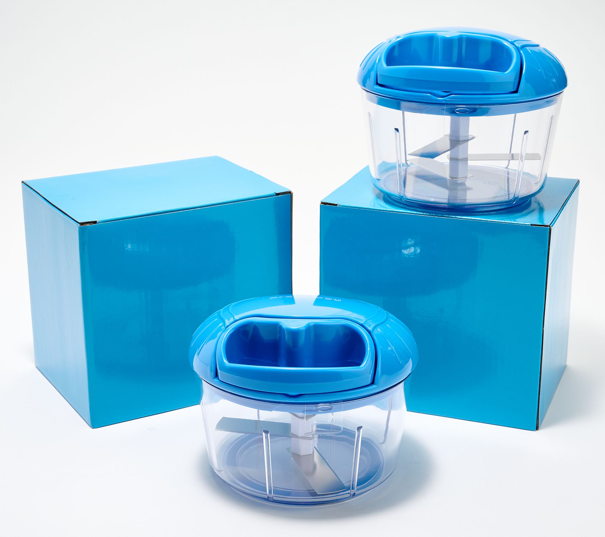 "As Is" Prepology Set of 2 Manual Pull Choppers