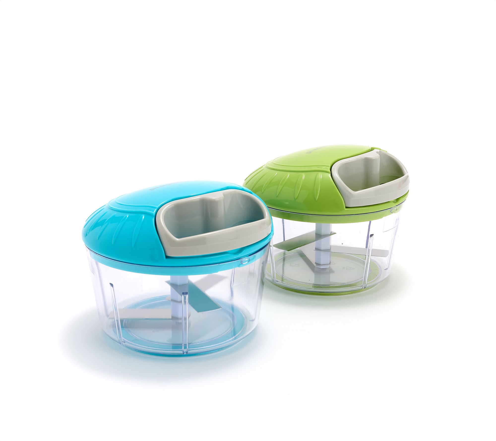 "As Is" Prepology Set of 2 Manual Pull Choppers