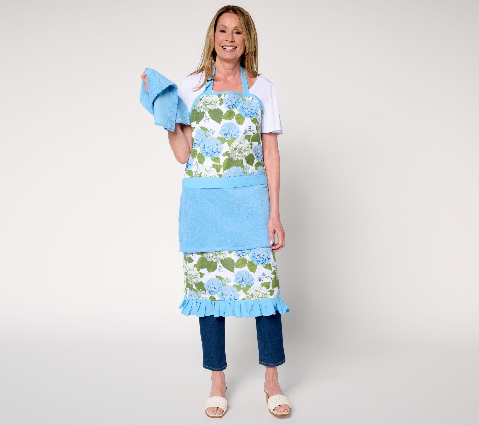 Temp-tations Special Edition Apron with 2 Dish Towels