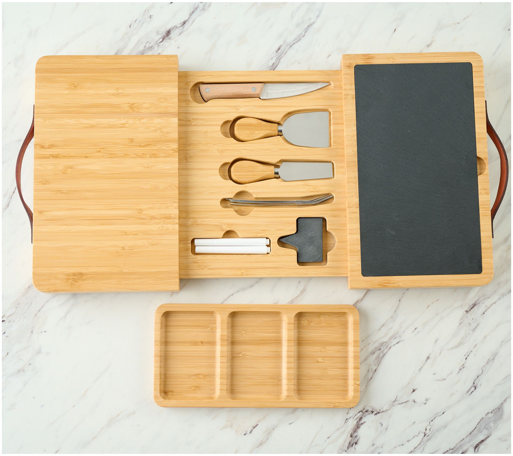 Sergio's Grand Charcuterie & Serving Board withUtensils