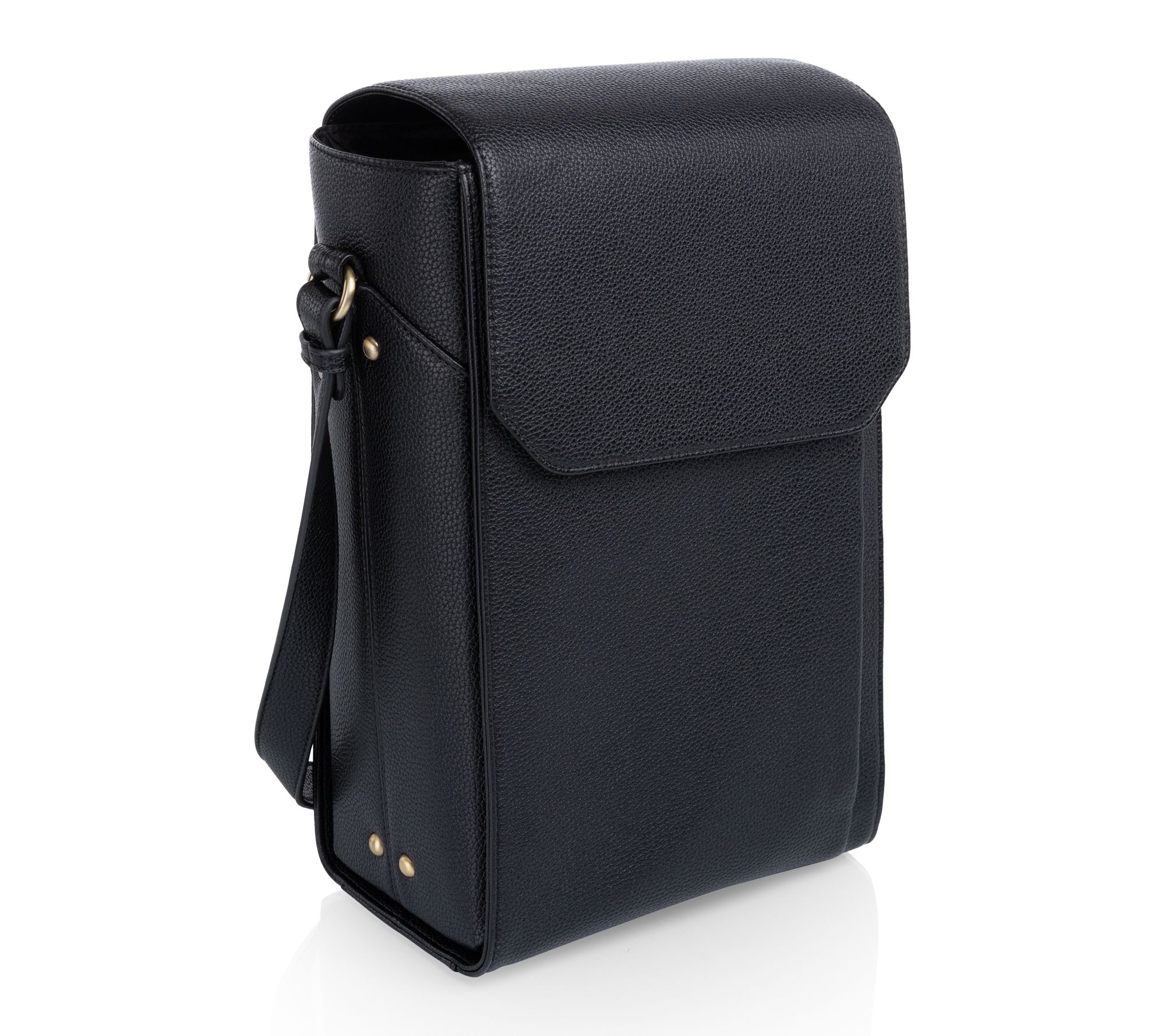 Legacy Barossa Two Bottle Leatherette Wine Carrier Tote Bag