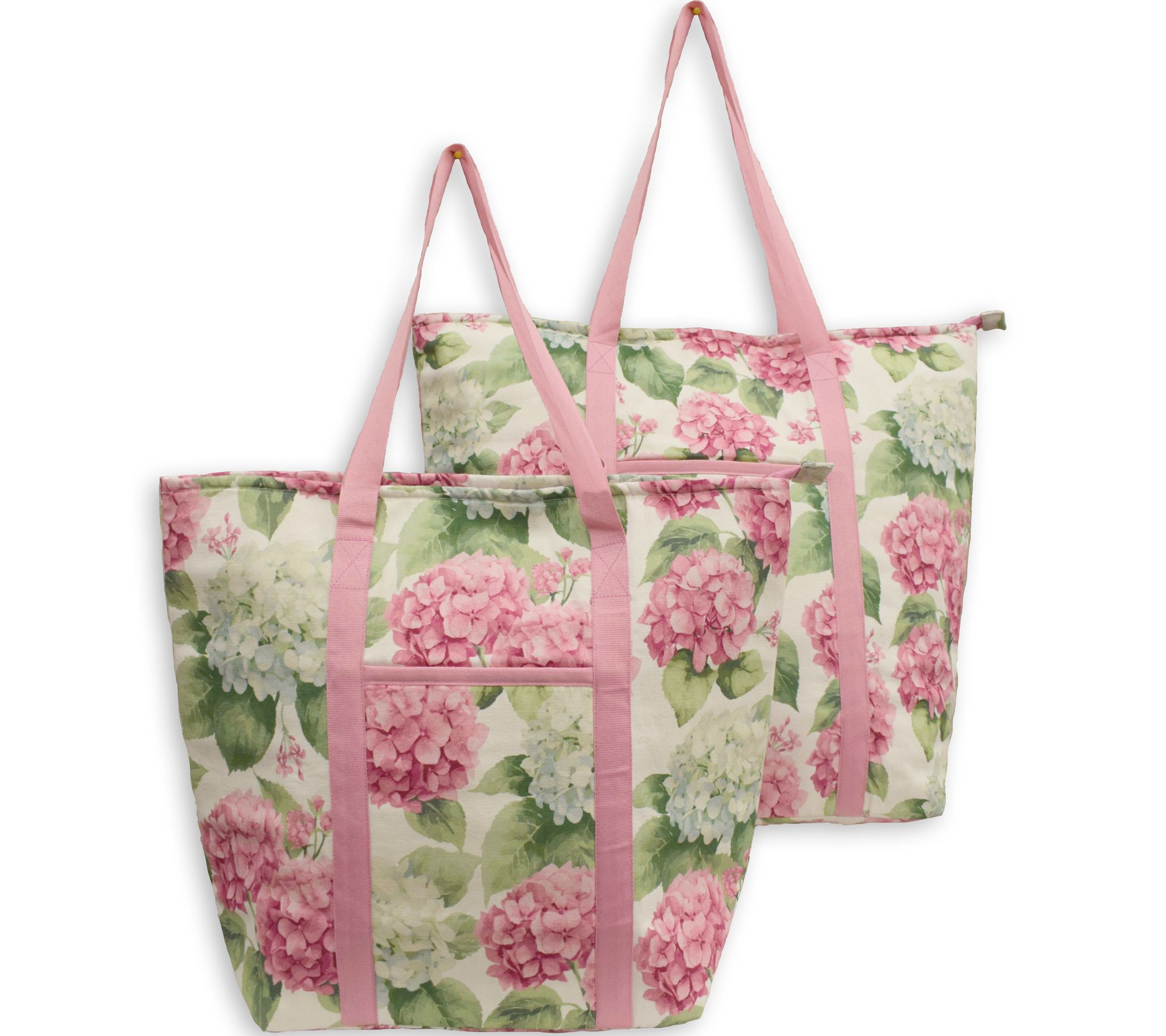  Temp-tations Set of 2 Insulated Printed Market Totes
