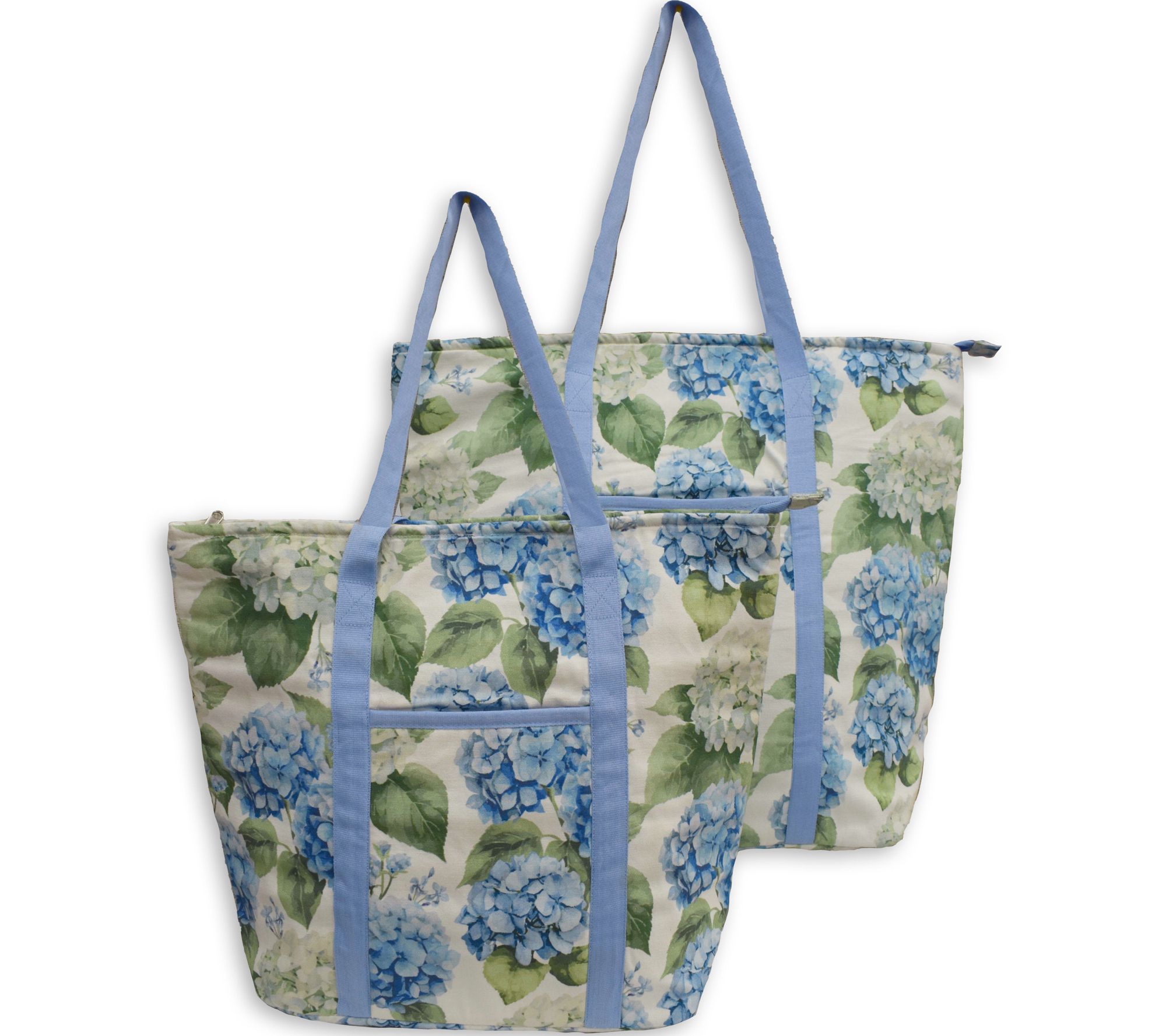 Temp-tations Set of 2 Insulated Printed Market Totes