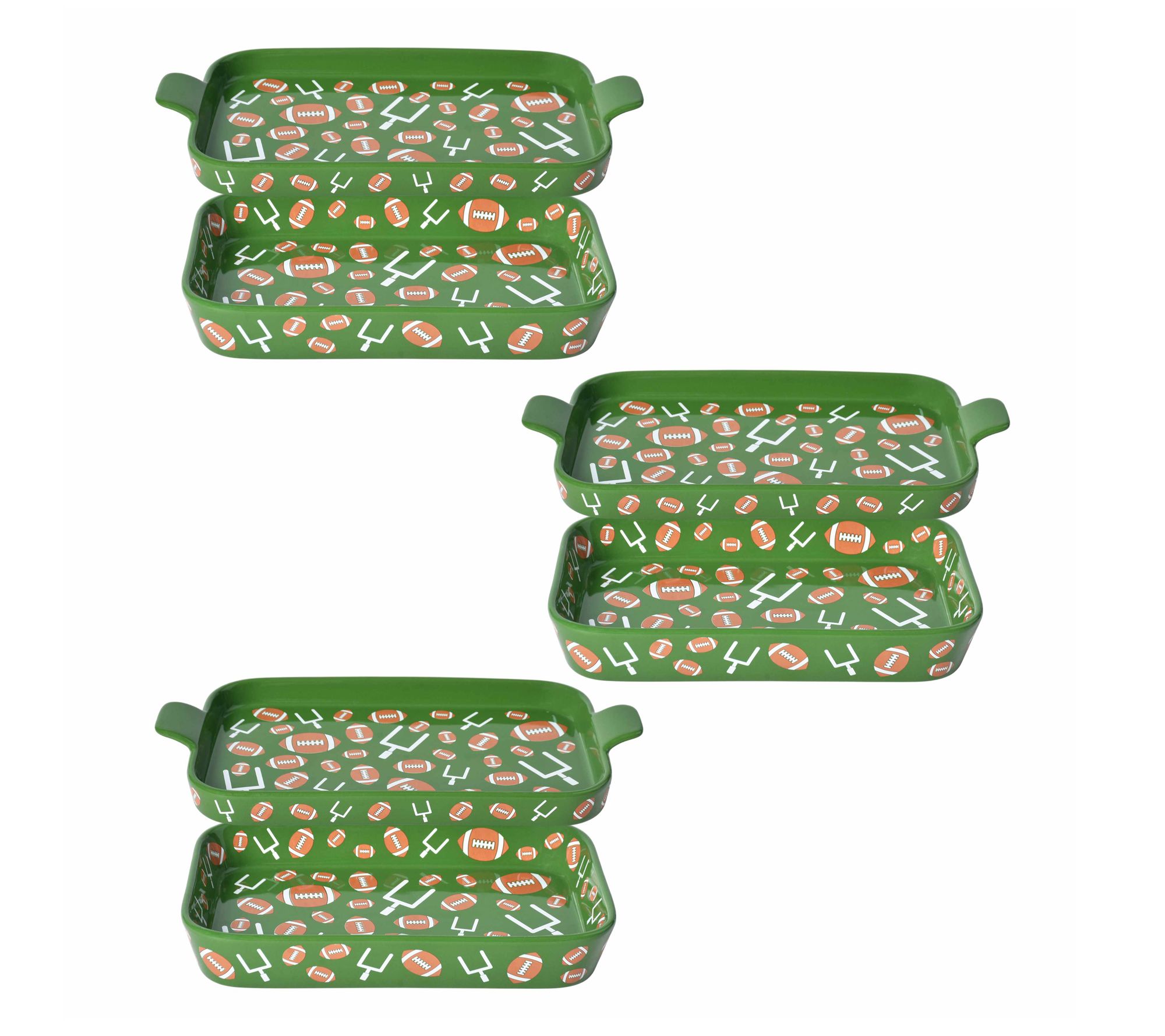 "As Is" Temp-tations Seasonal Set/3 Micro Bakers with Lid-its