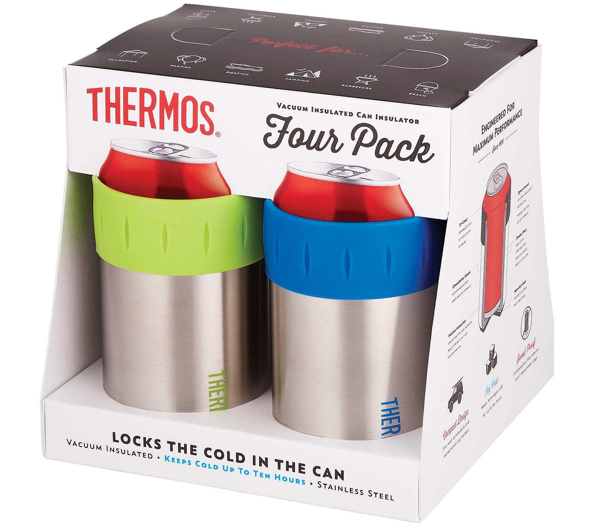 Thermos Vacuum Insulated Stainless Steel Coffee Cup Insulator