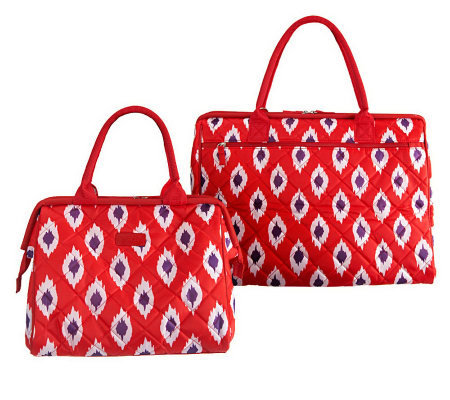 Sachi Lunchin' Ladies 2-Piece Tote and Lunch Bag Set - Page 1 — QVC.com